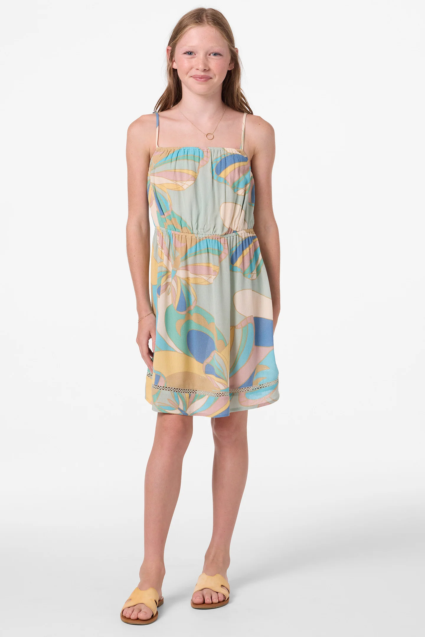 Girl's Alden Butterfly Mini Dress - Image 3