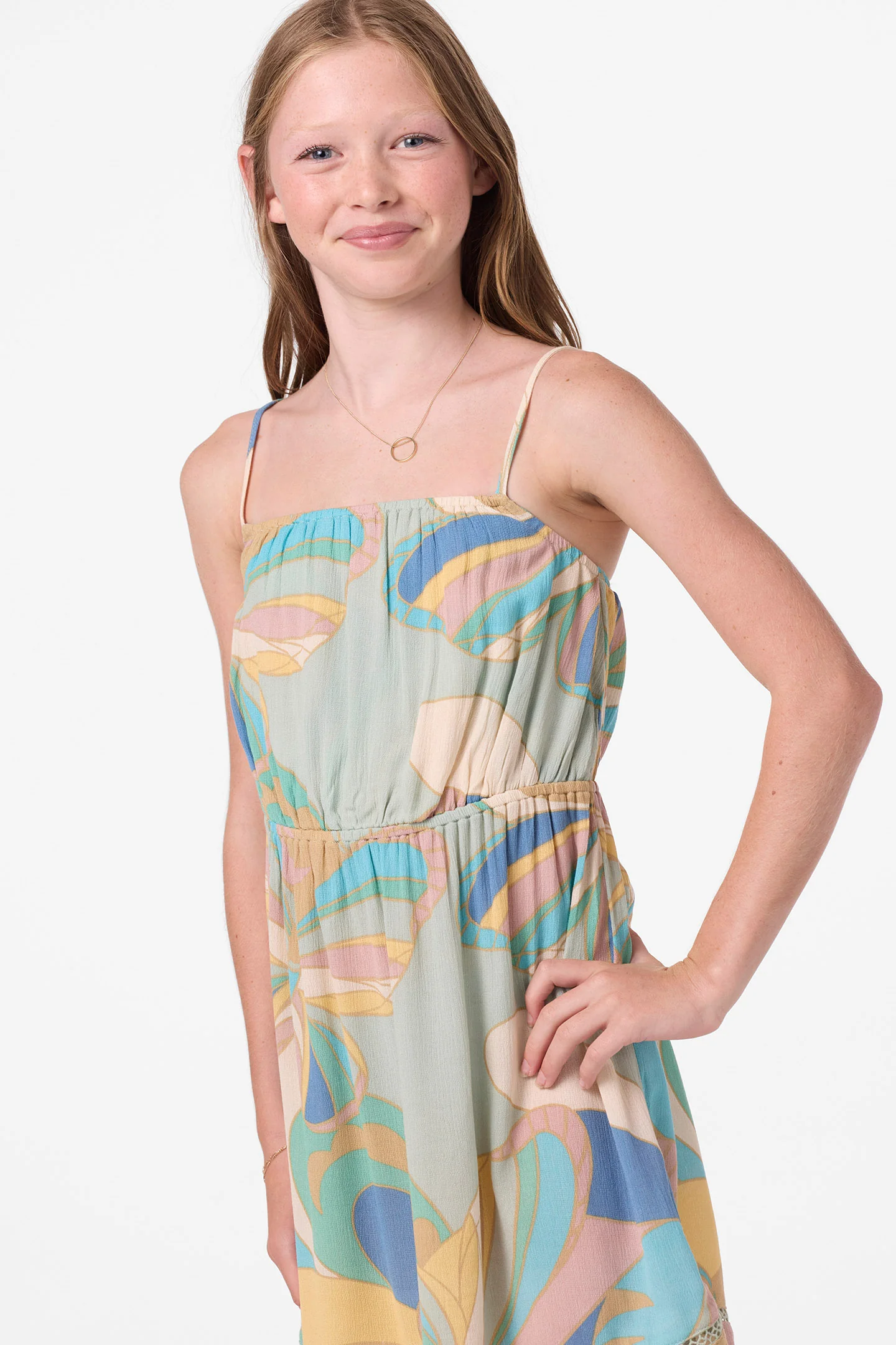 Girl's Alden Butterfly Mini Dress - Image 4