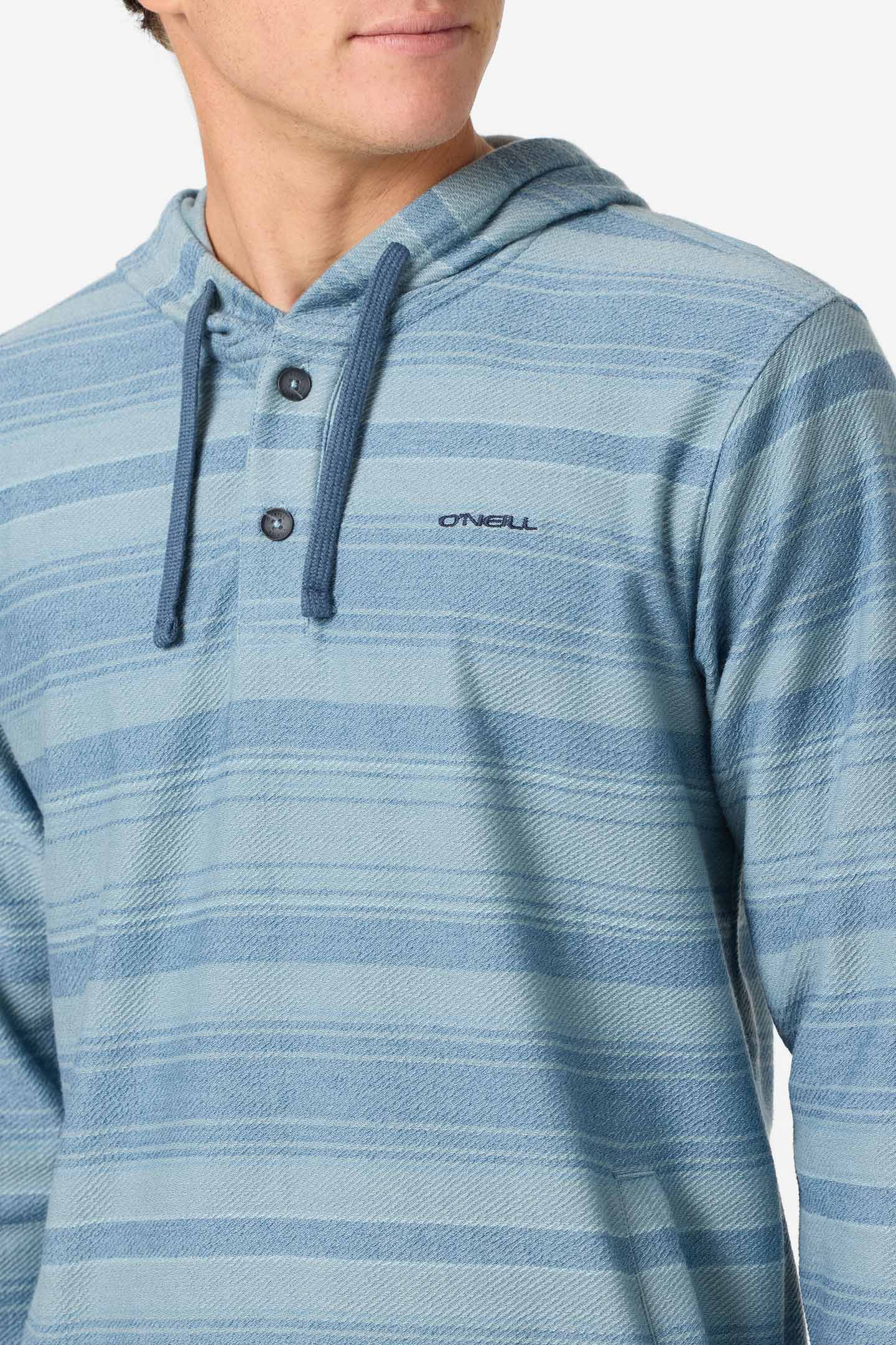 Bavaro Stripe Poncho Pullover Fleece - Image 4