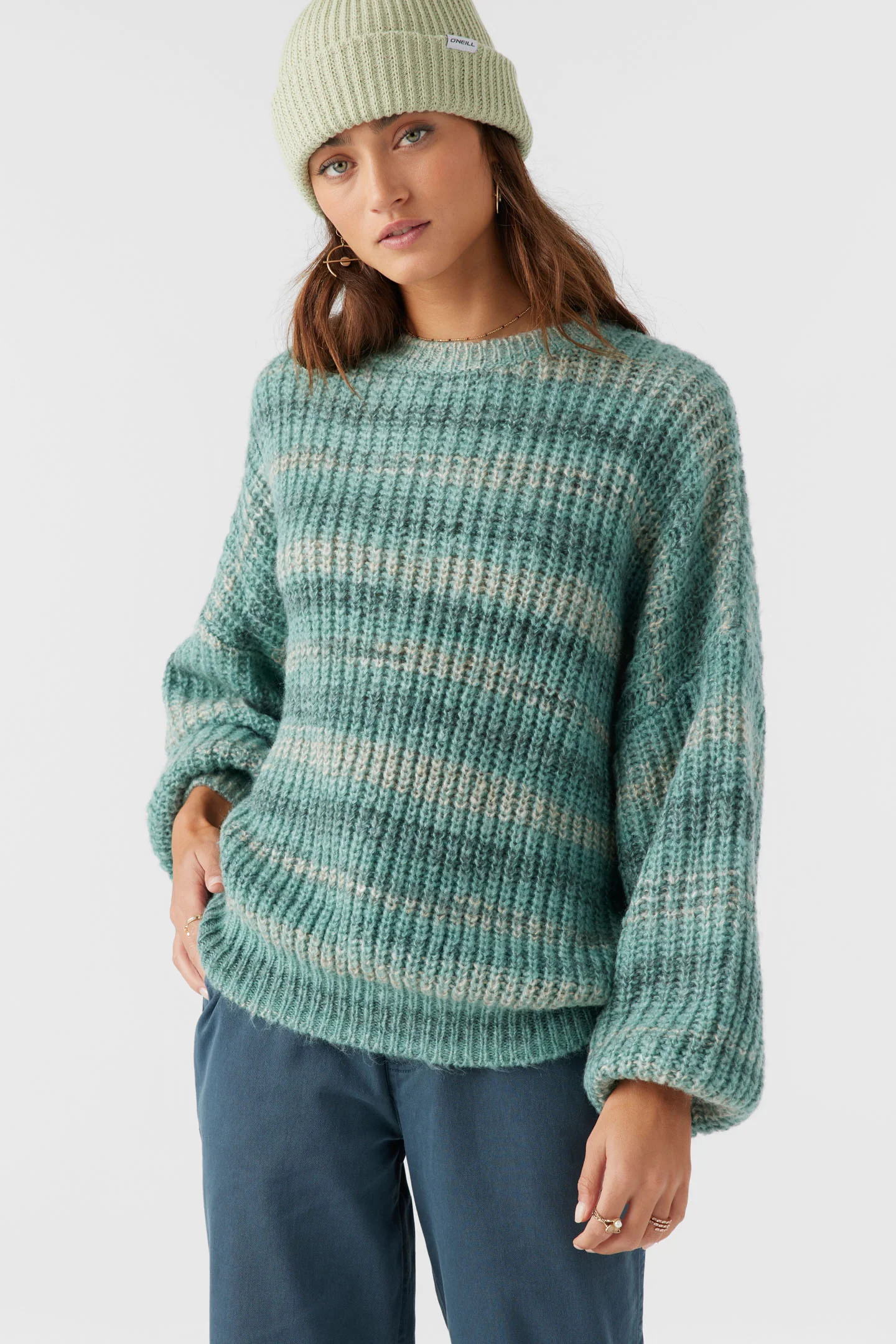 Bayou Ombre Stripe Slouchy Sweater - Image 8