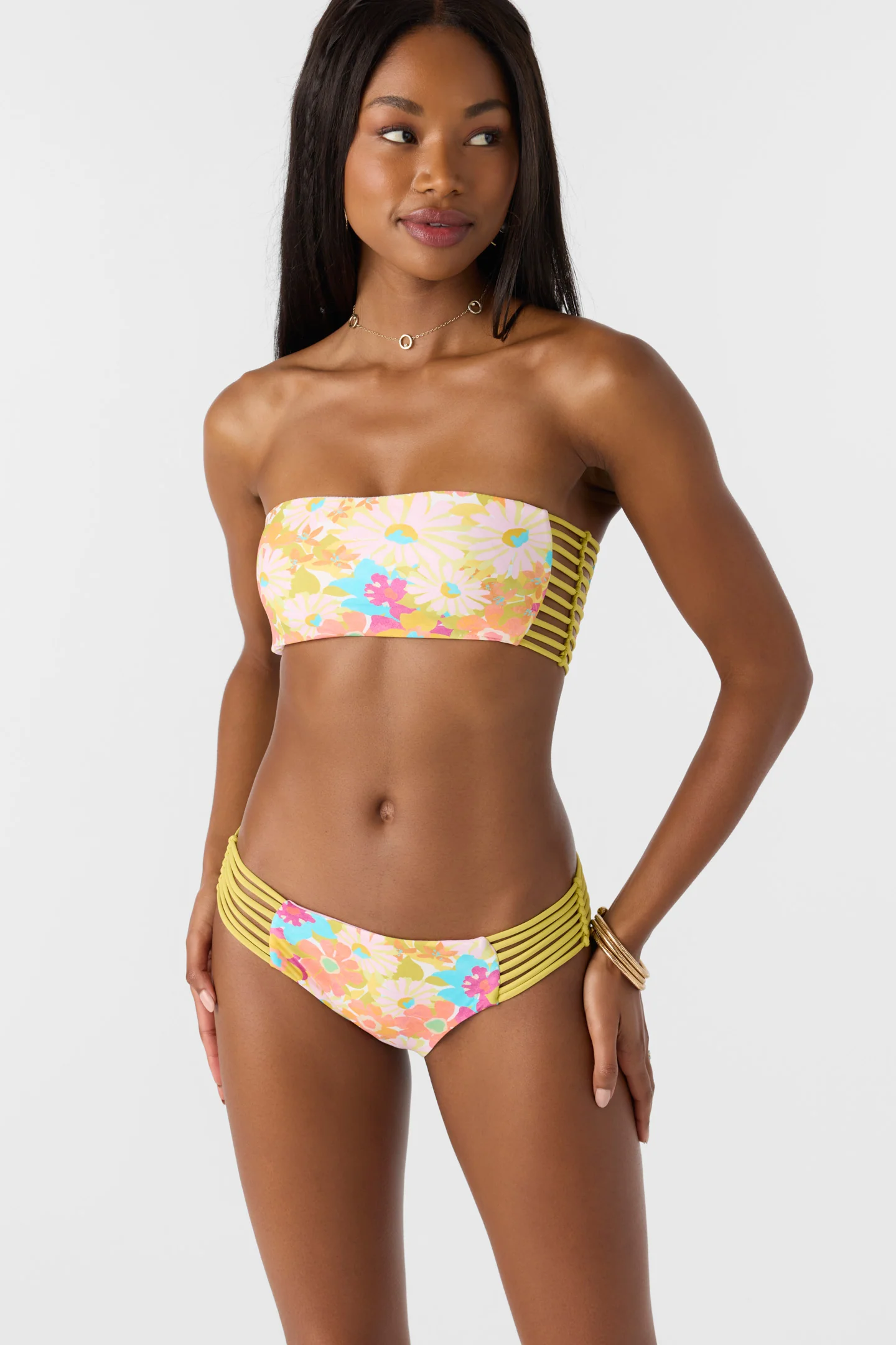 Brasilia Floral Bells Bandeau Top - Image 6