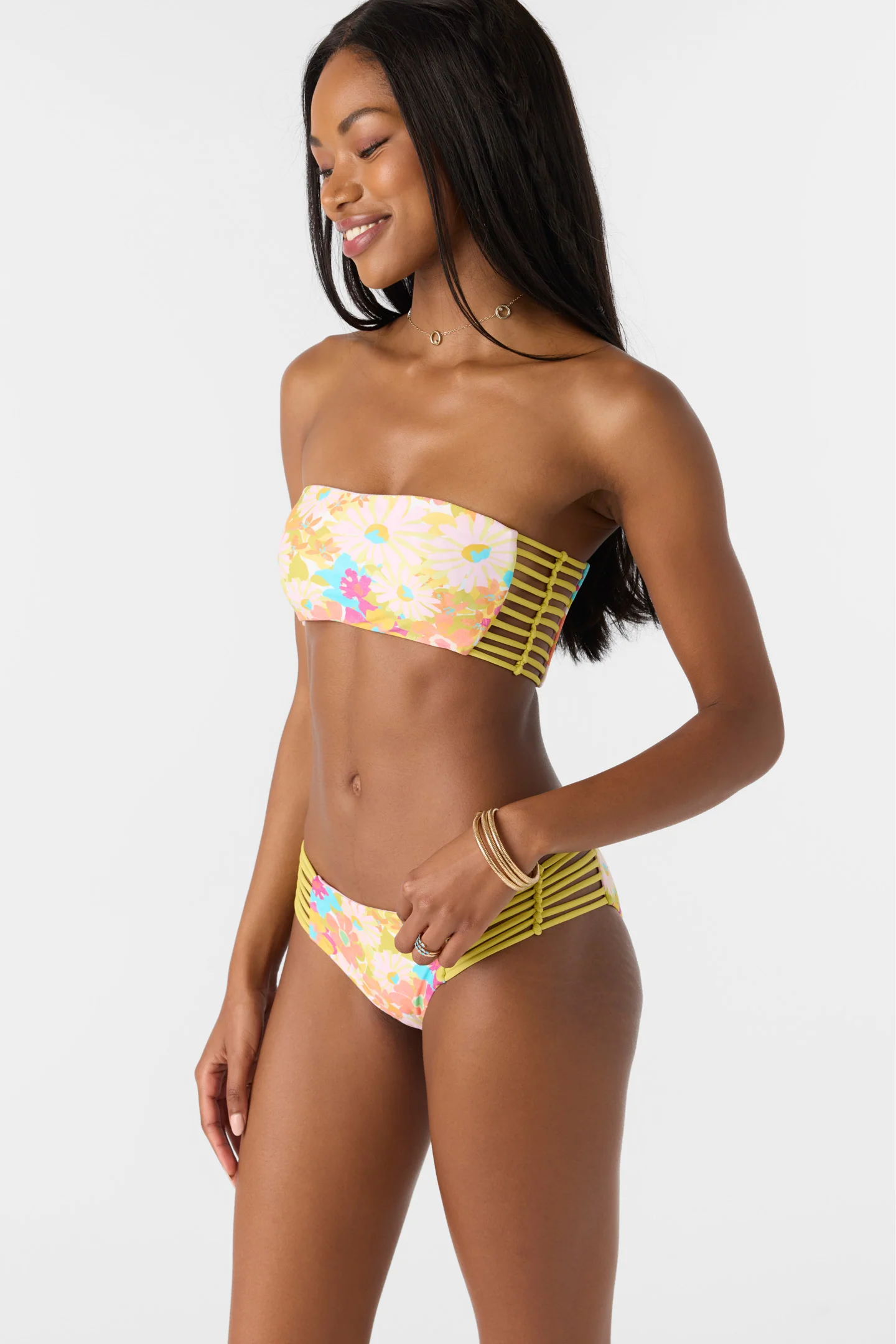 Brasilia Floral Bells Bandeau Top - Image 7