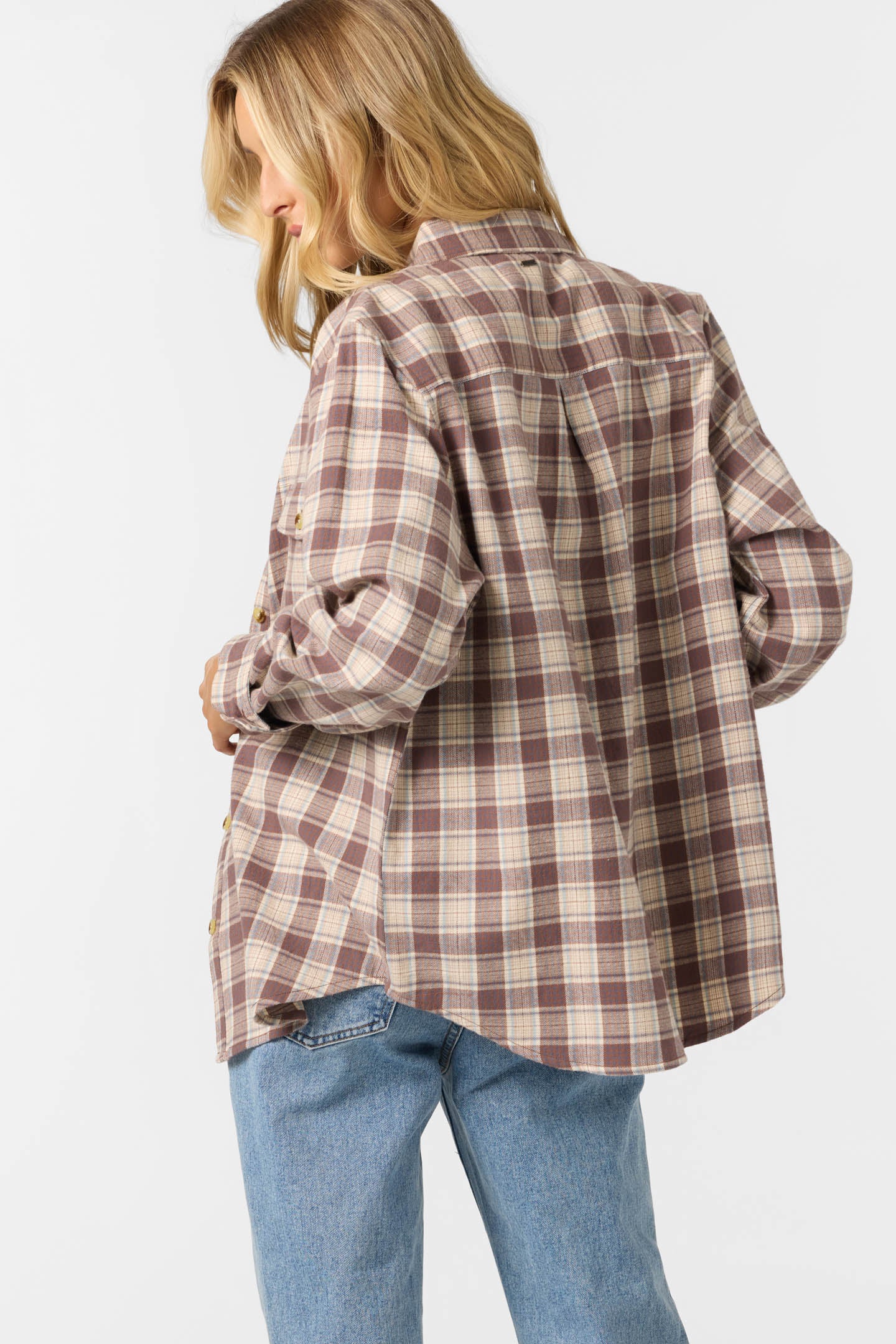 Brooks Flannel Long Sleeve Top - Image 2