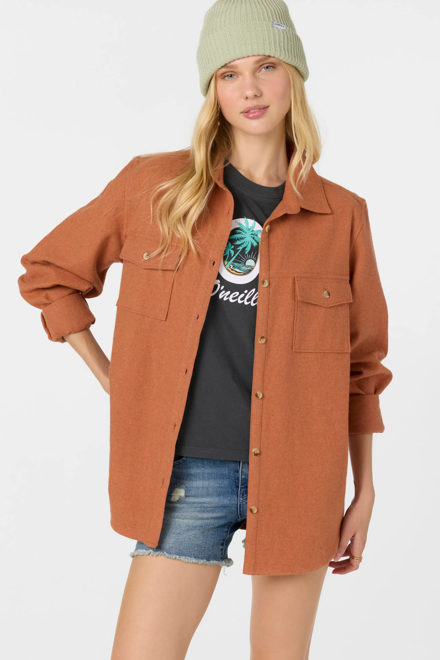 Brooks Flannel Oversized Fit Shirt