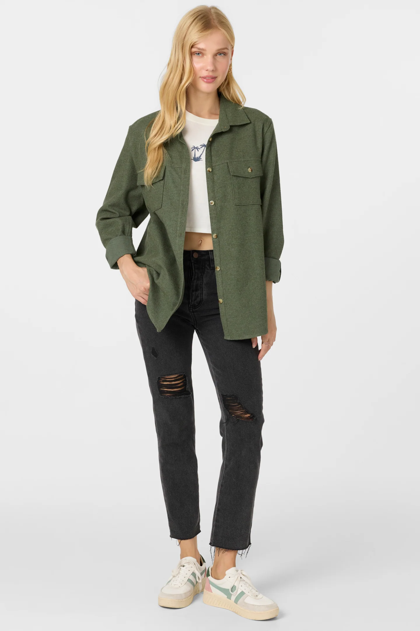 Brooks Flannel Oversized Fit Shirt - Image 3