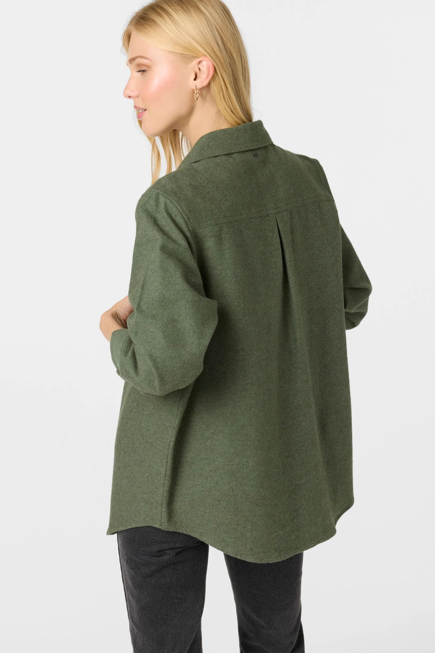 Brooks Flannel Oversized Fit Shirt - Image 4