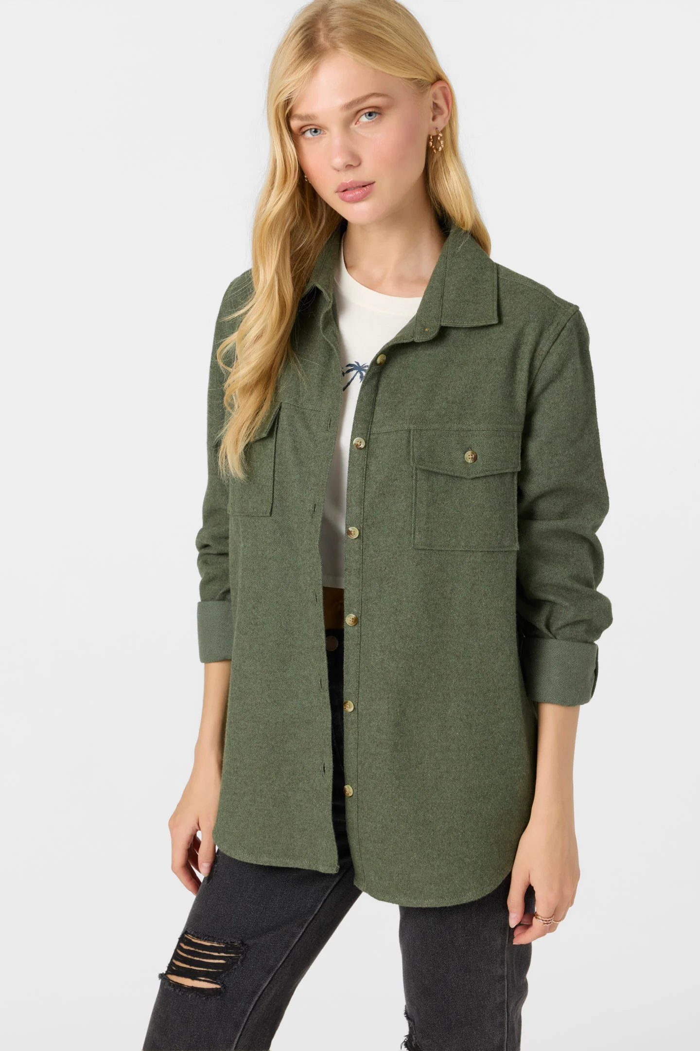 Brooks Flannel Oversized Fit Shirt - Image 7
