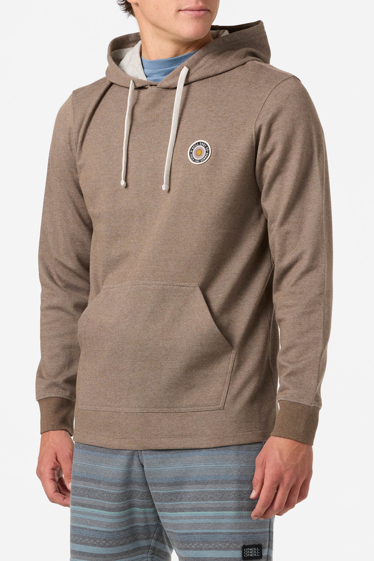 Cantina Hooded Textured Knit Long Sleeve Pullover - Image 3
