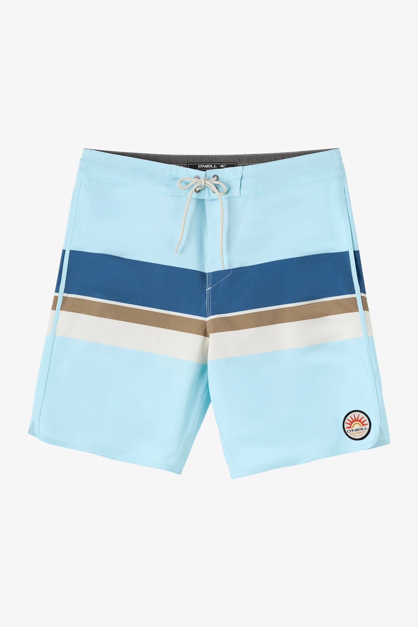 Cruzer Stripe Scallop 18" Boardshorts