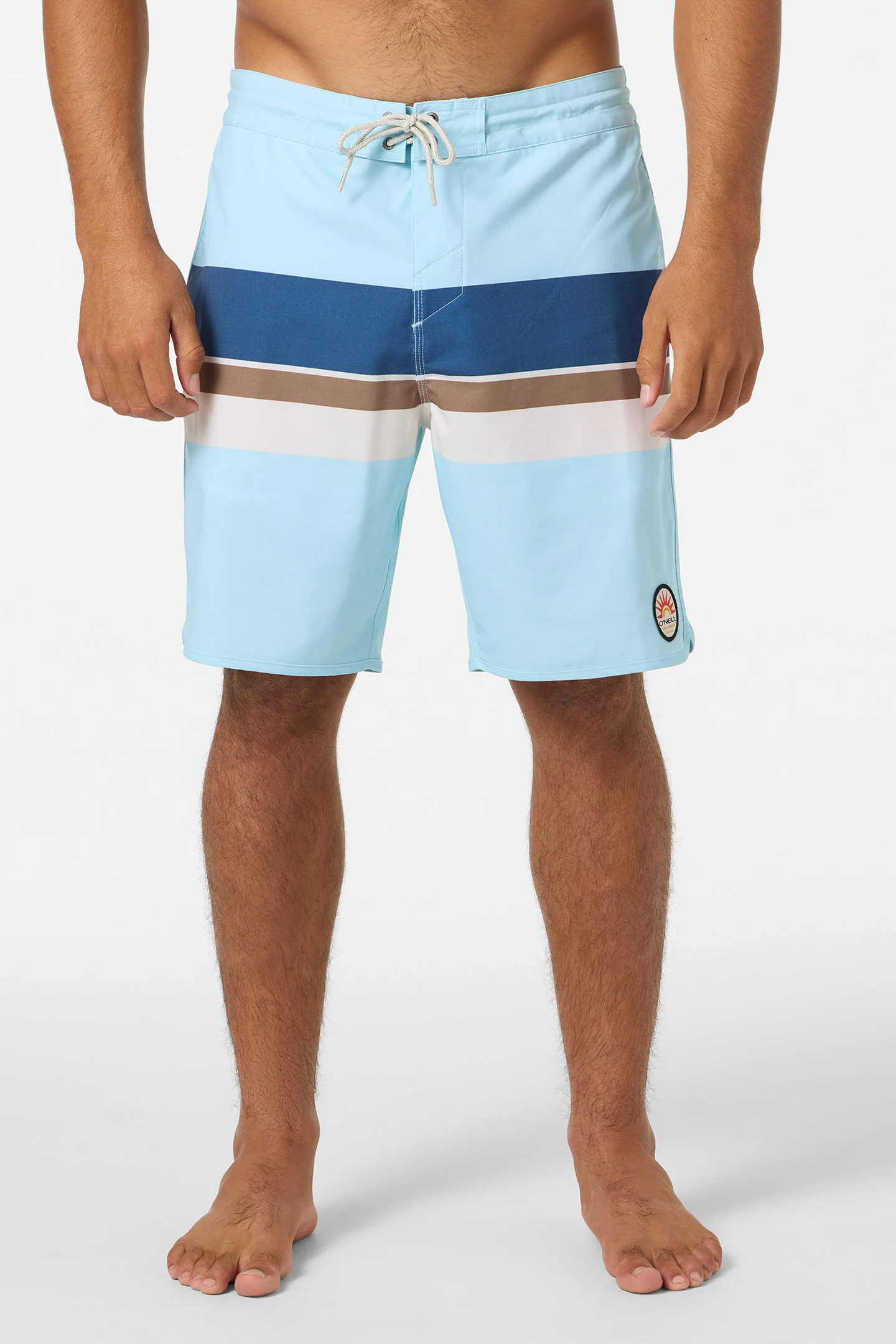 Cruzer Stripe Scallop 18" Boardshorts - Image 2