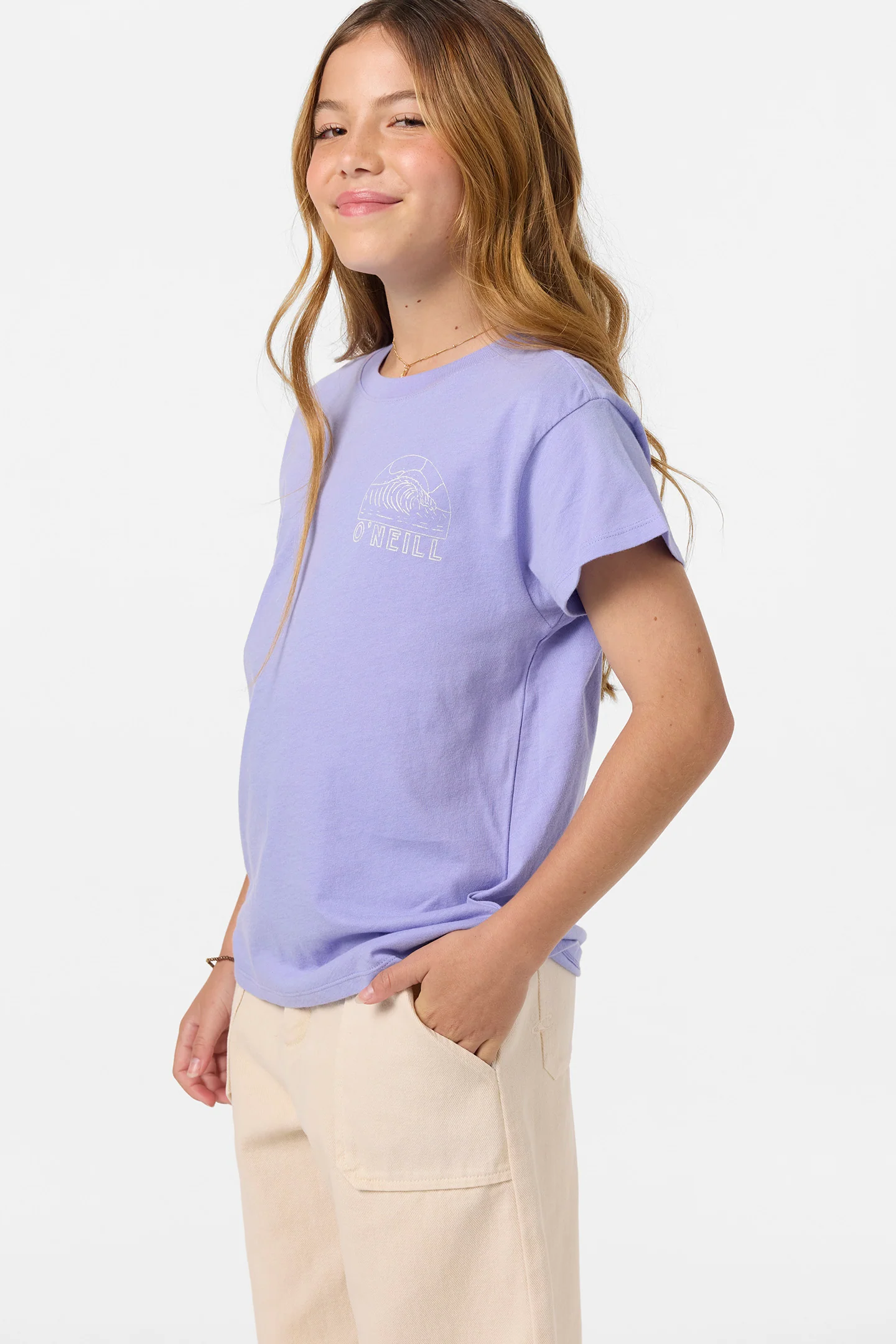 Girl's Dawn Oversized Tee - Image 5