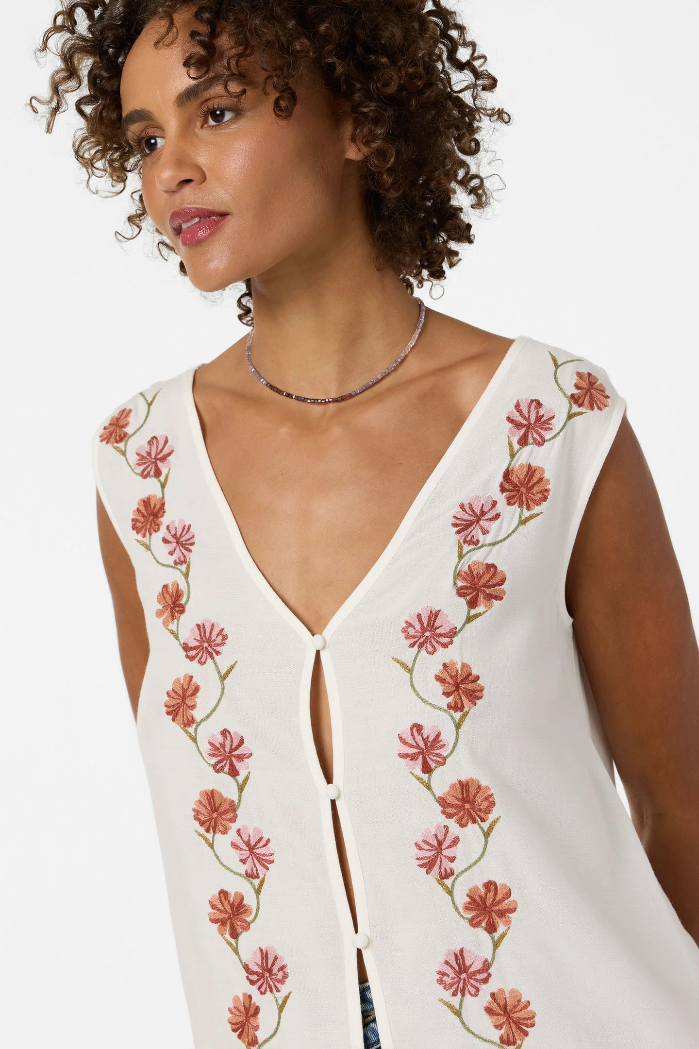 Farren Floral Top - Image 4