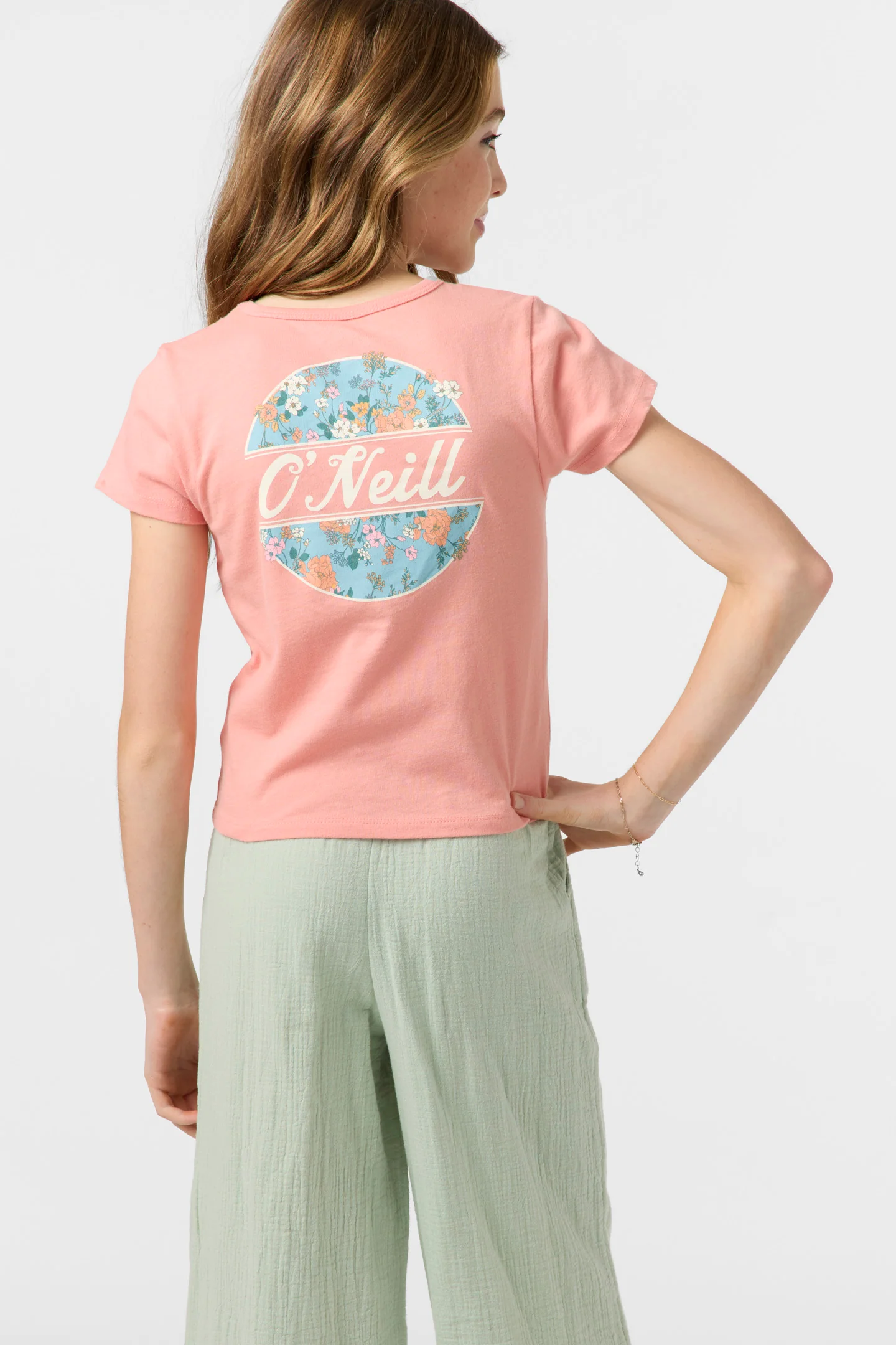 Girl's Dakota Fill Tee - Image 5