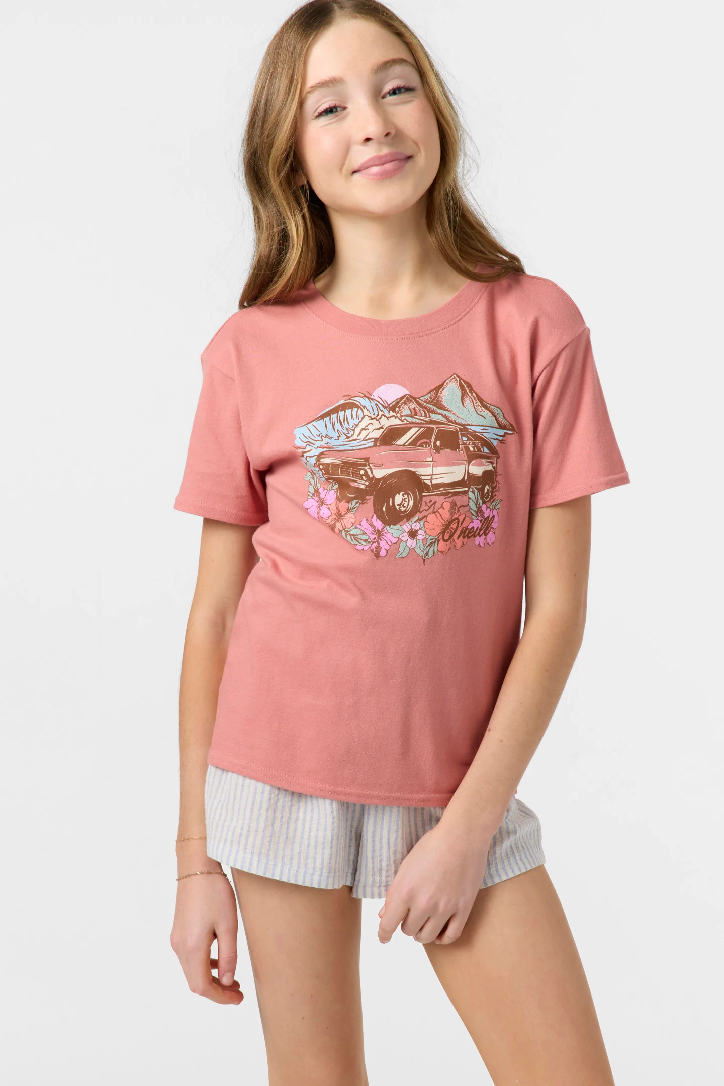 Girl's Sunset Crossing Tee - Image 4