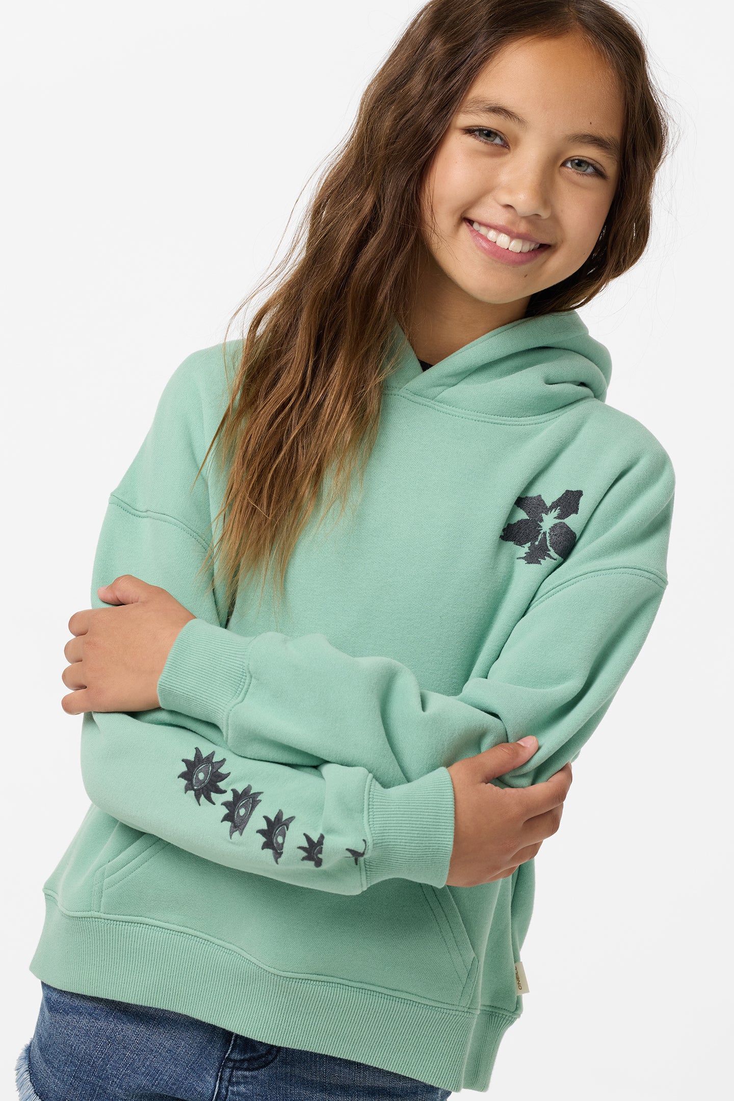 Girl's Tropic Melt Oversized Hoodie - Image 4