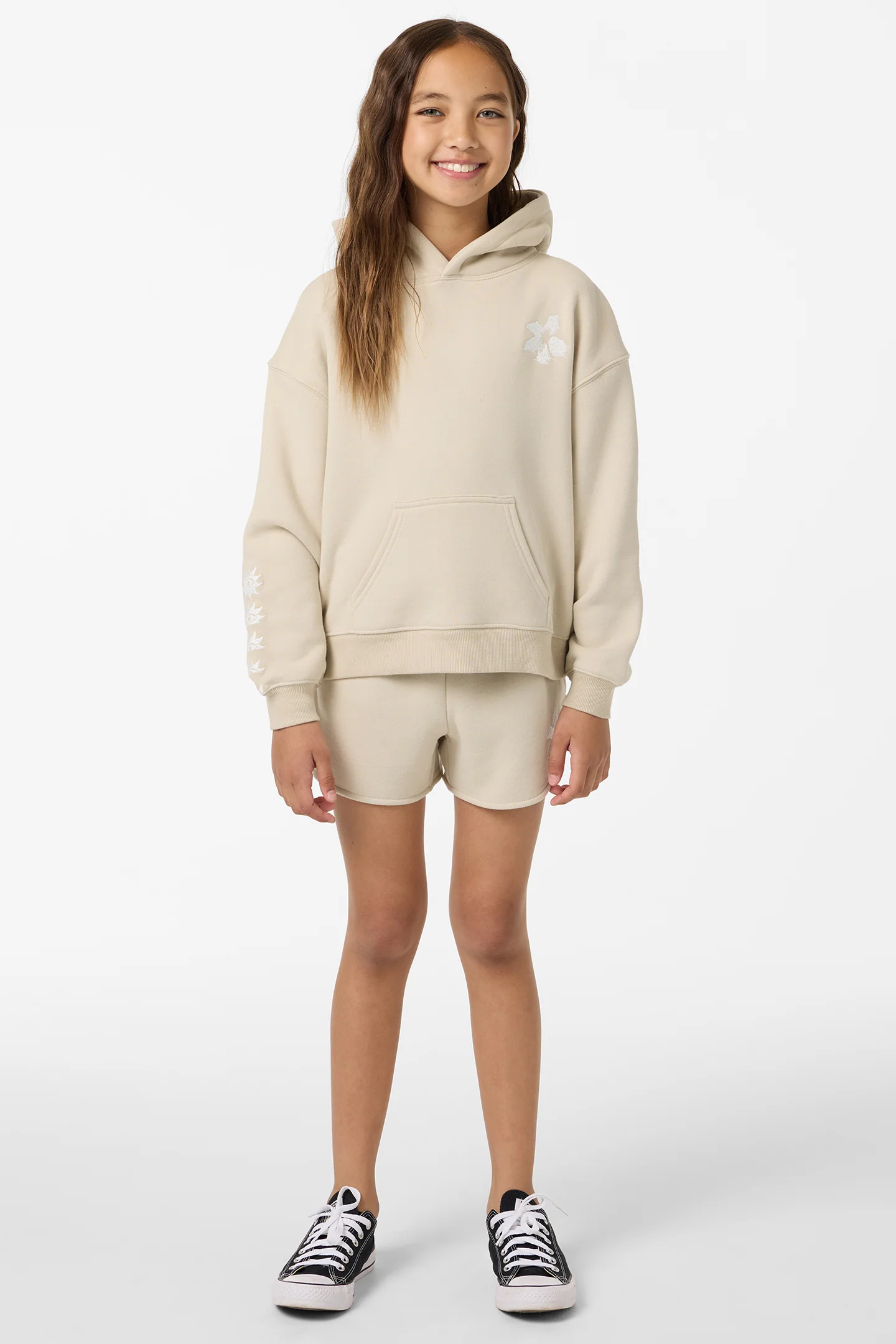 Girl's Tropic Melt Oversized Hoodie - Image 3