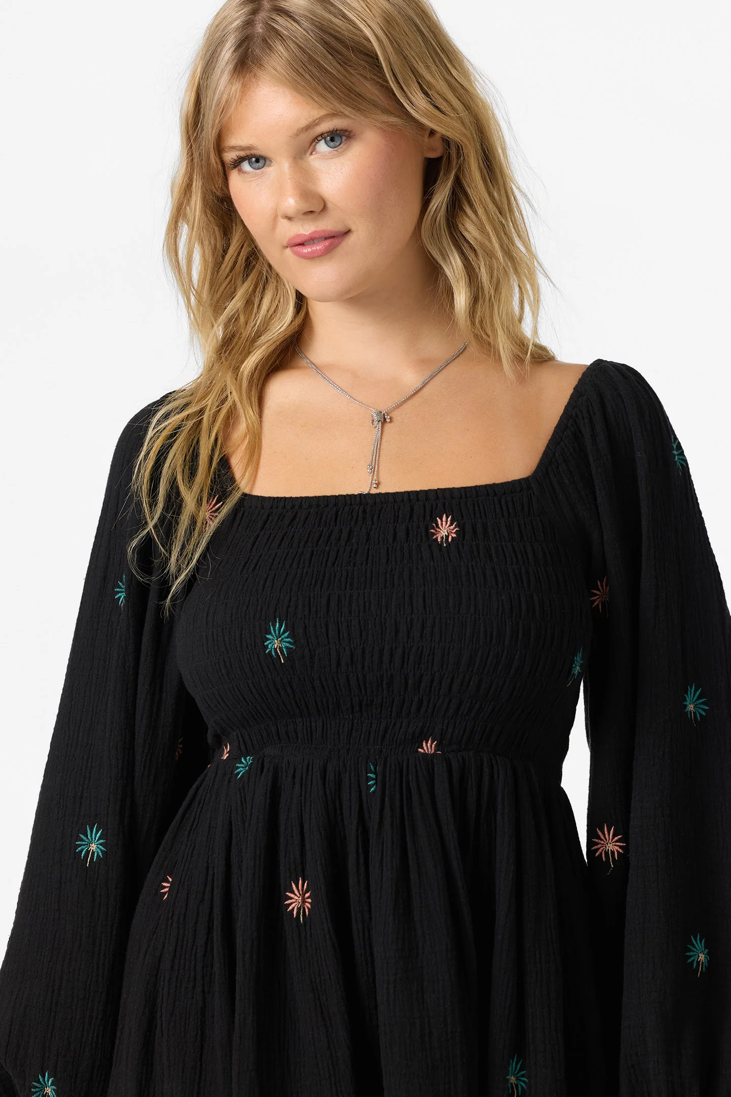 Gracyn Palm Mini Dress - Image 4
