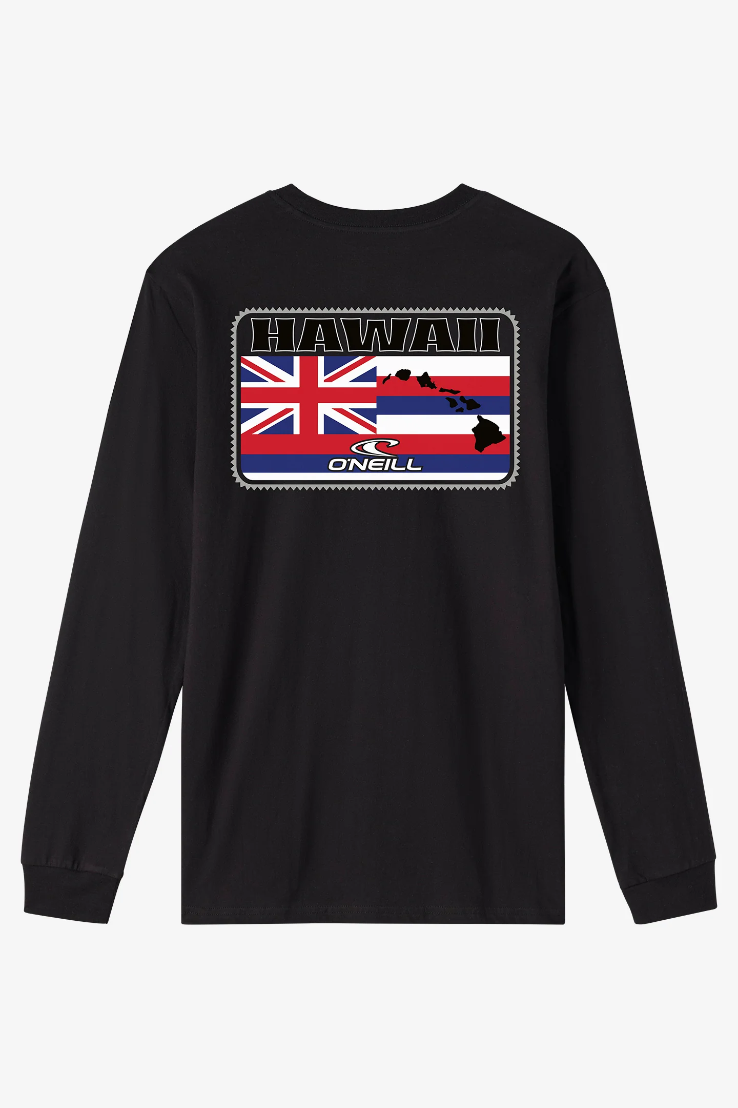 Hawaii Flag 2 Standard Fit Long Sleeve Tee
