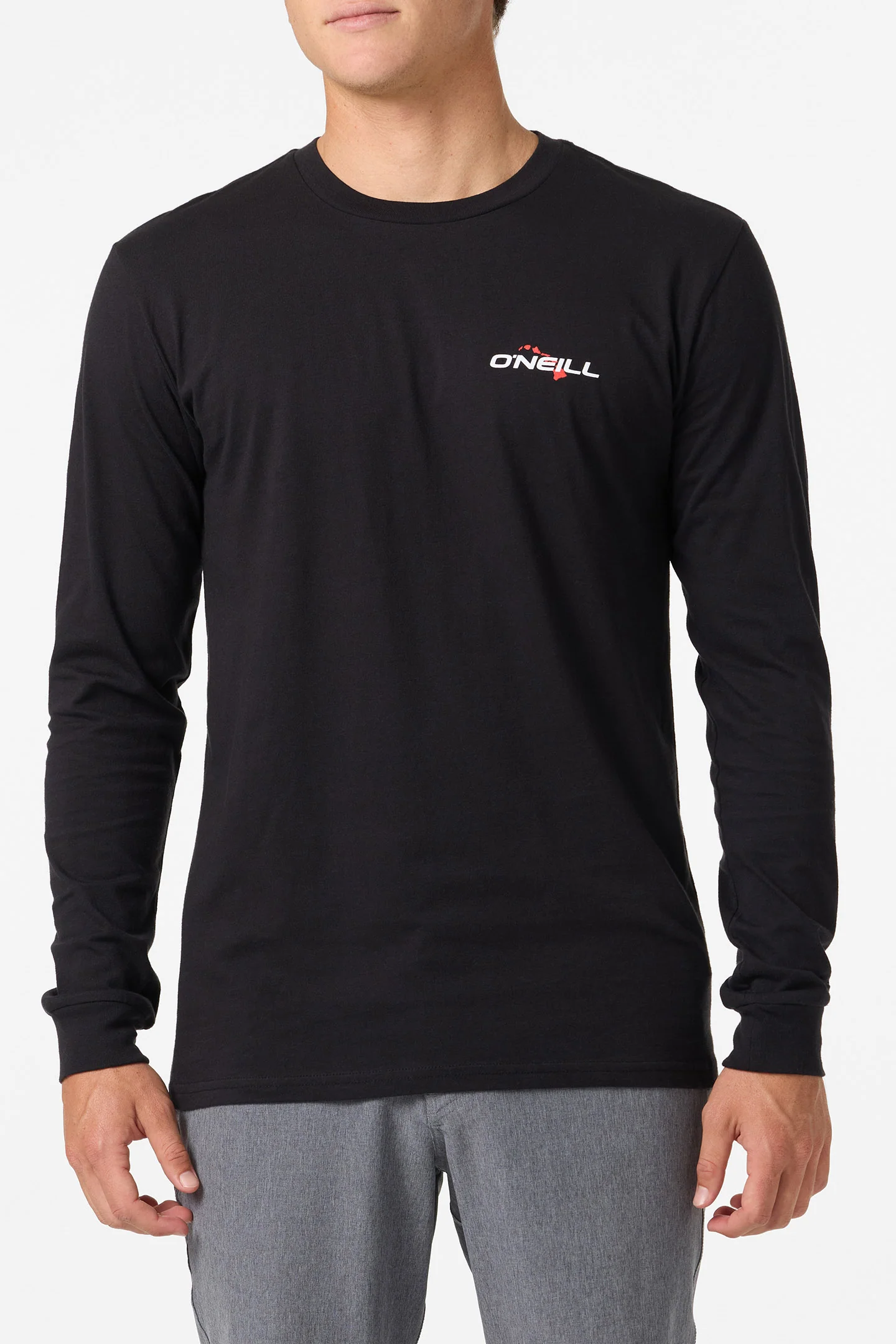 Hawaii Flag 2 Standard Fit Long Sleeve Tee - Image 2