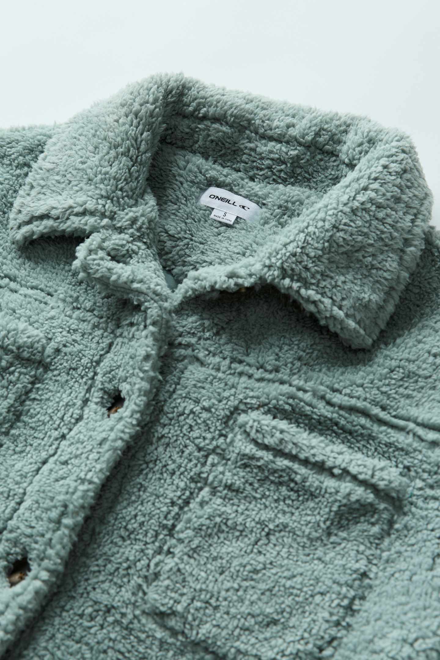 Heath High Pile Oversized Fleece Jacket - Image 8