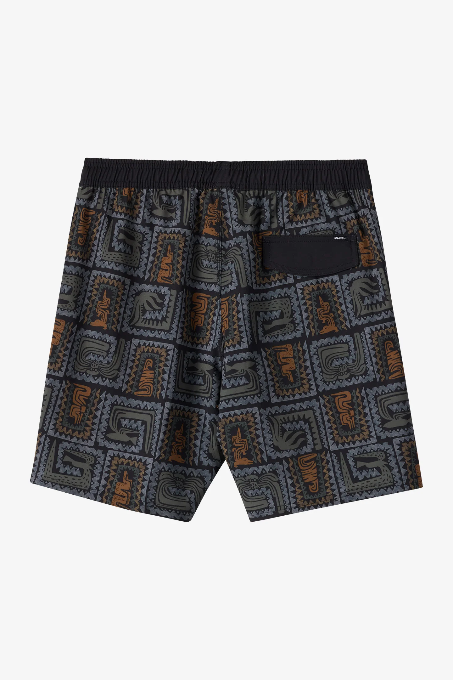 Hermosa Elastic Waist Lined 17" Swim Trunks - Image 8