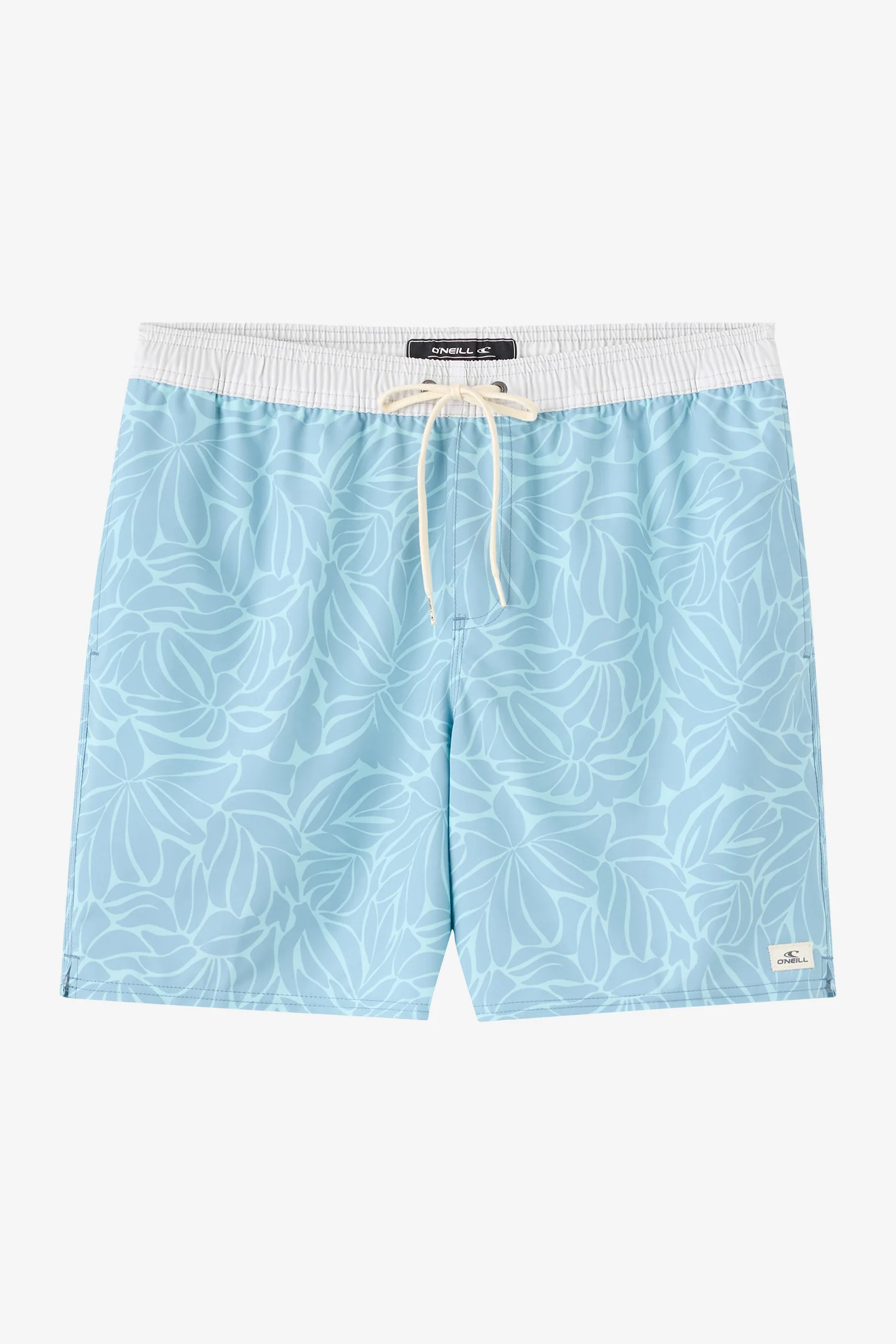 Hermosa Elastic Waist Lined 17" Swim Trunks