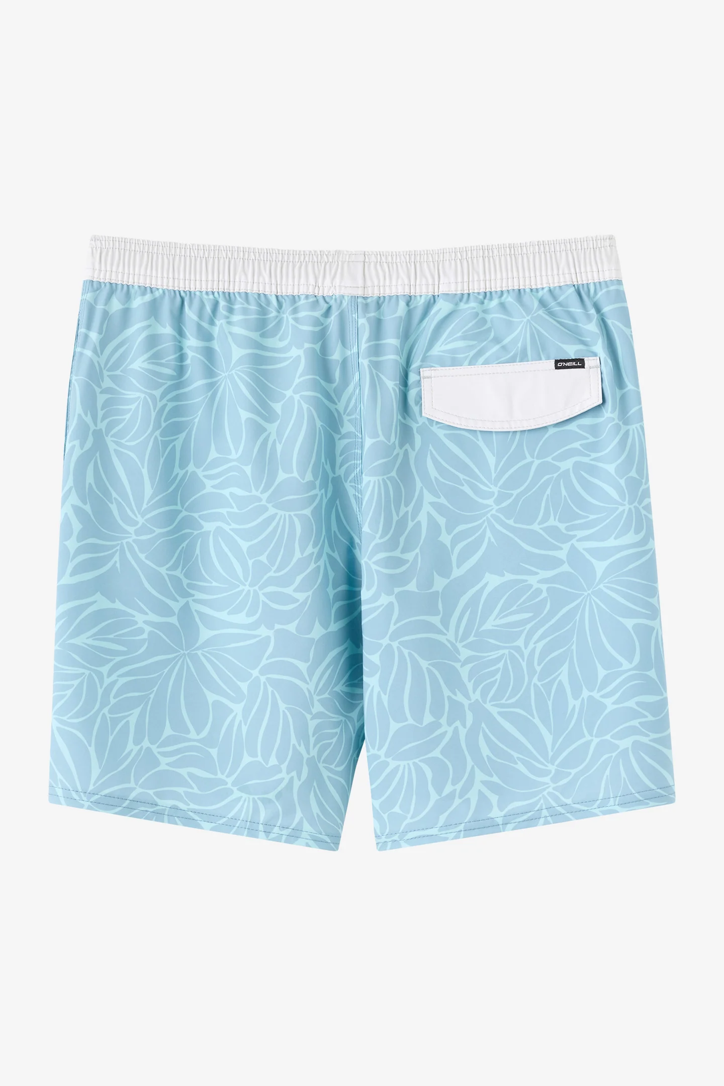 Hermosa Elastic Waist Lined 17" Swim Trunks - Image 6