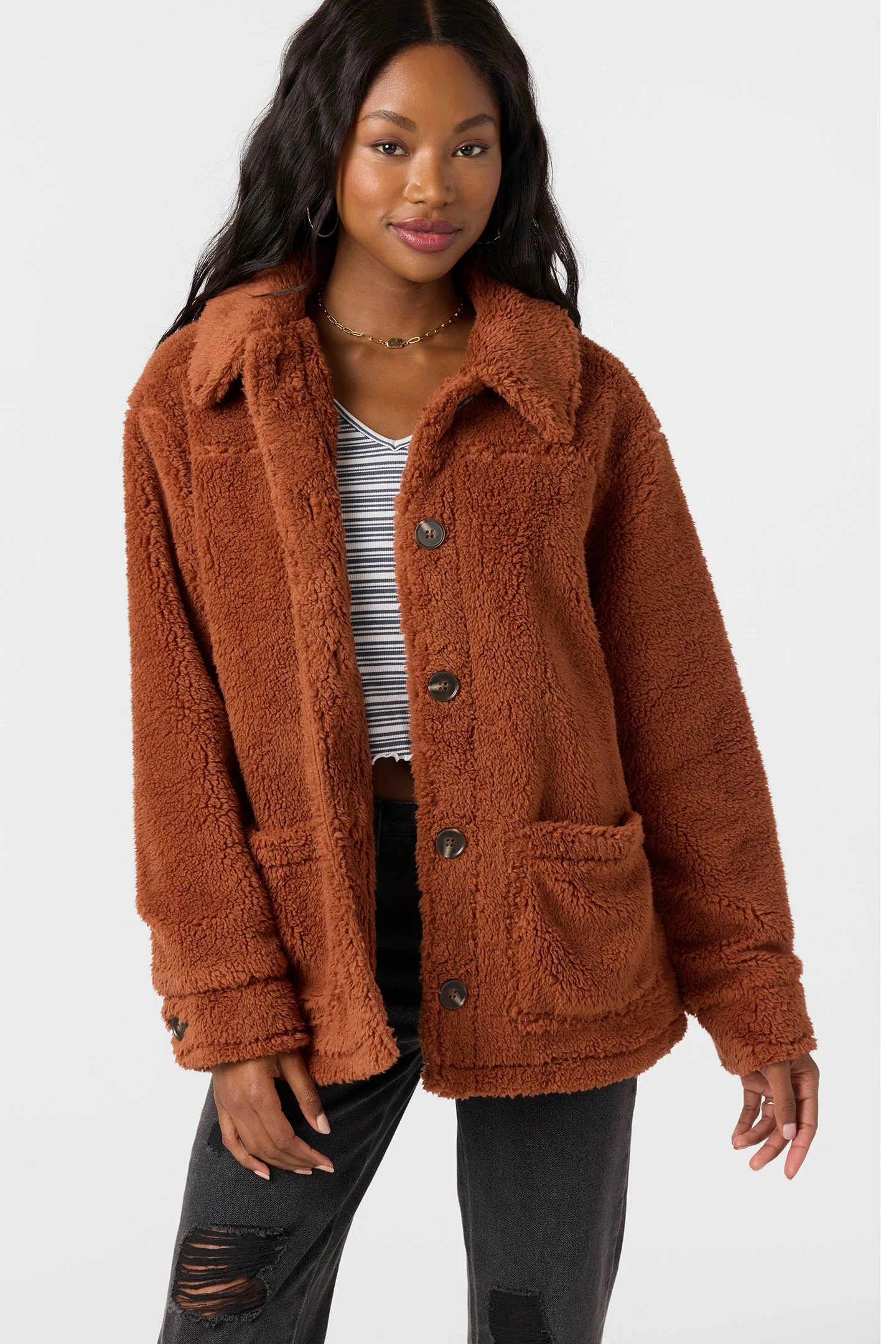 Huxlee Solid Jacket