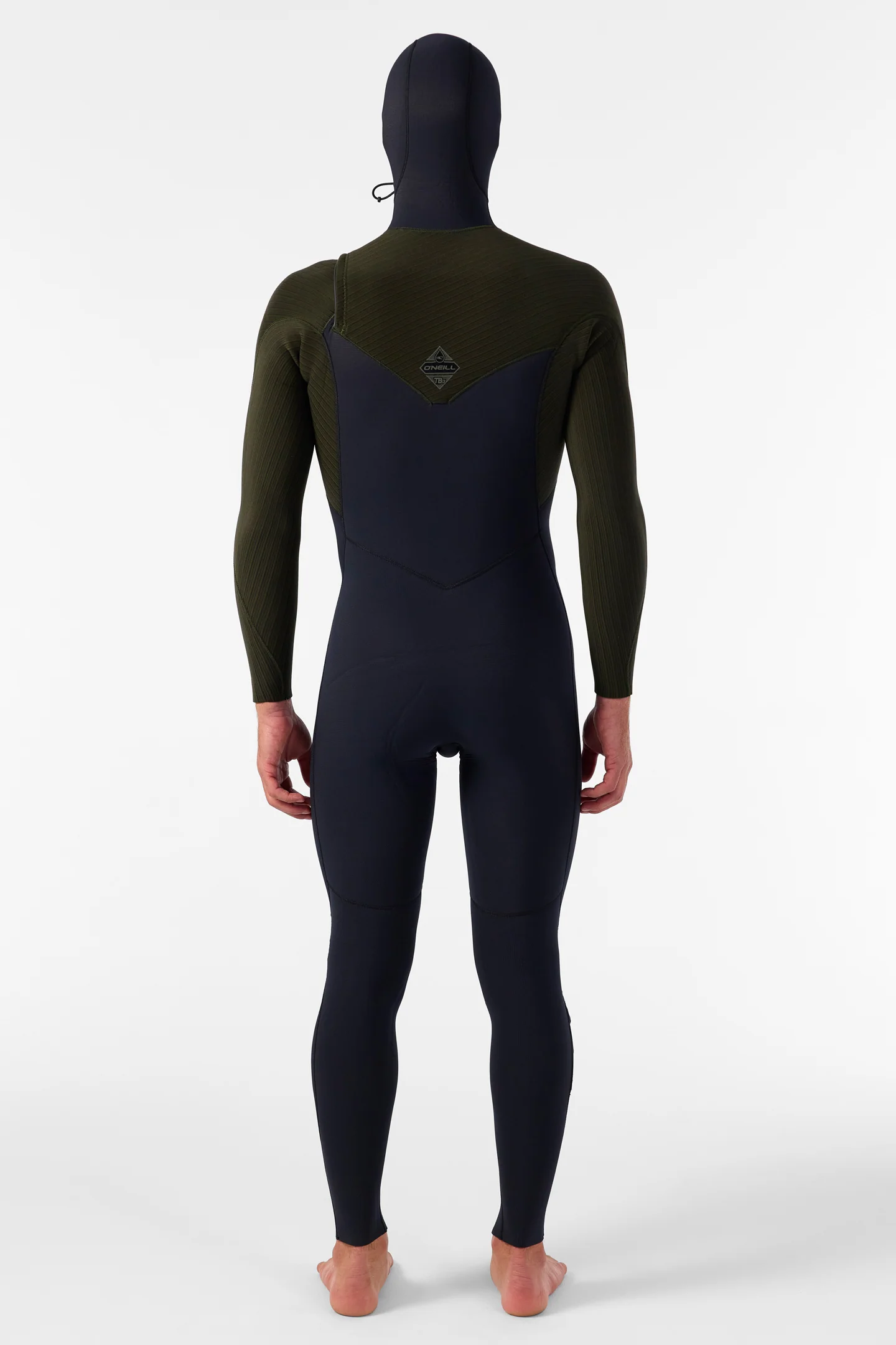 Hyperfreak 4/3mm+ Chest Zip Full Wetsuit W/ Hood - Image 3