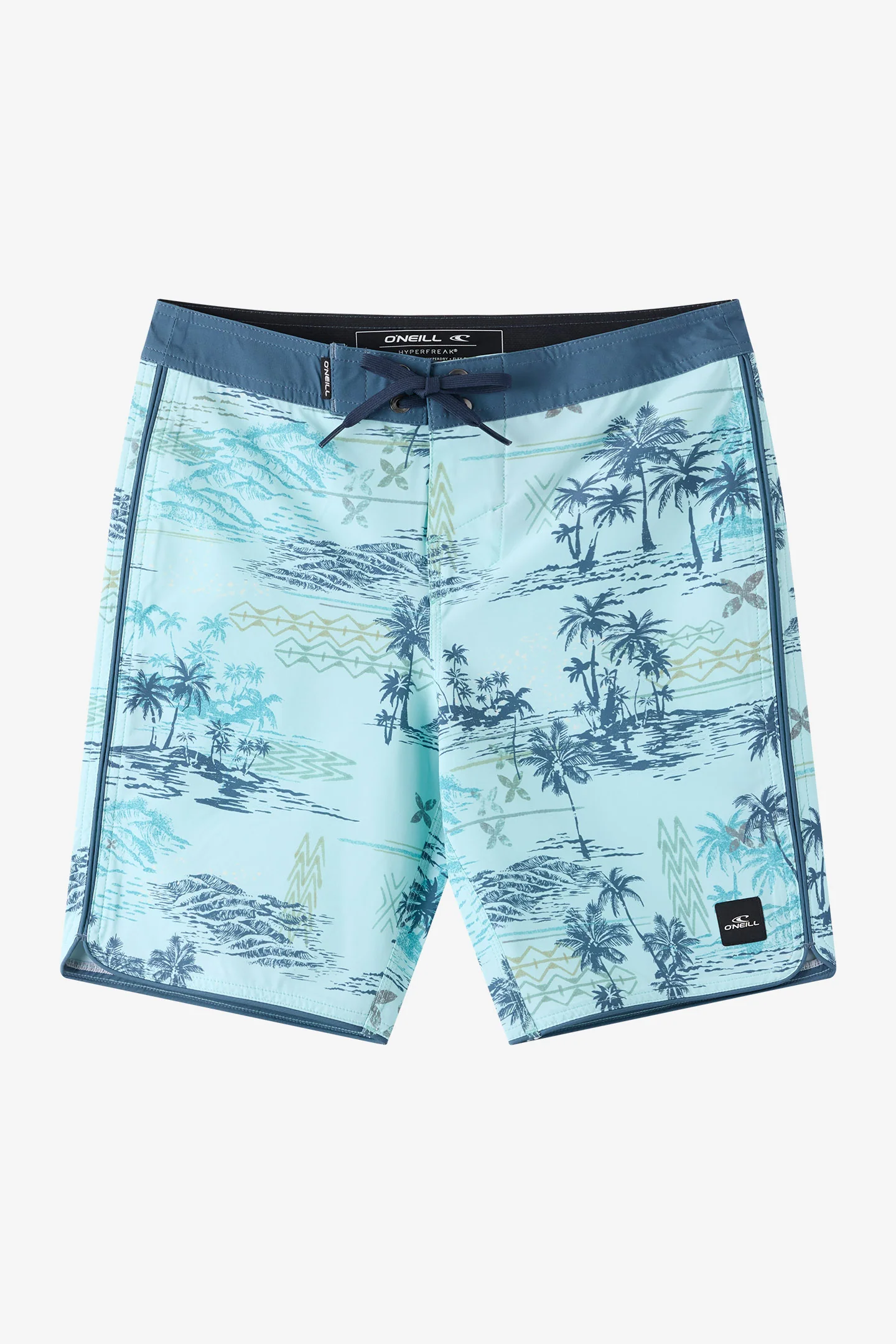 Boy's Hyperfreak Mysto Scallop 17" Boardshorts