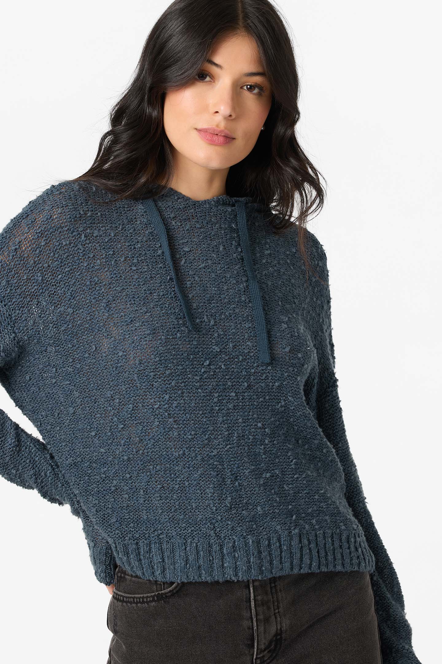 Jayne Solid Long Sleeve Sweater - Image 4