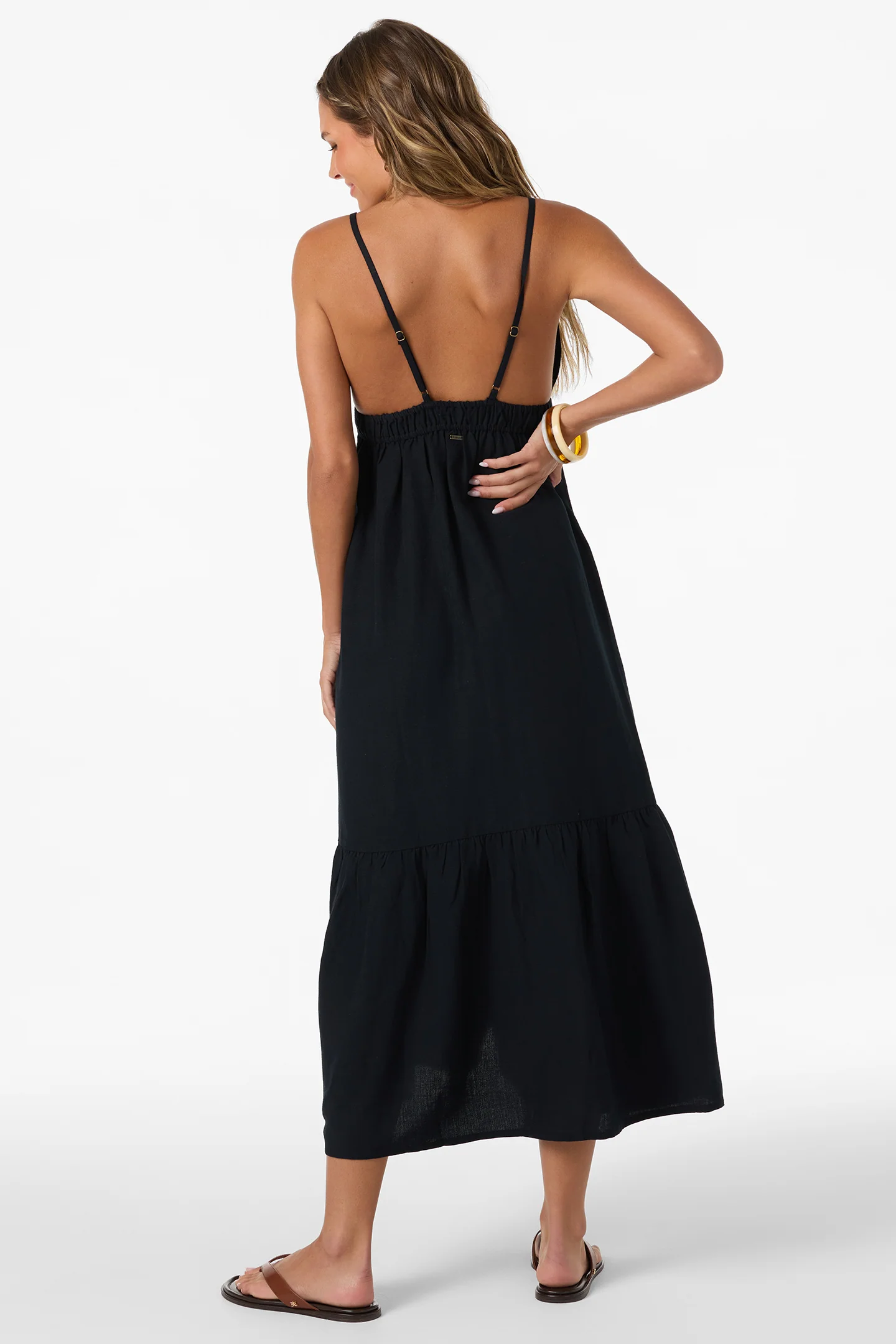 Julez Solid Midi Dress - Image 2