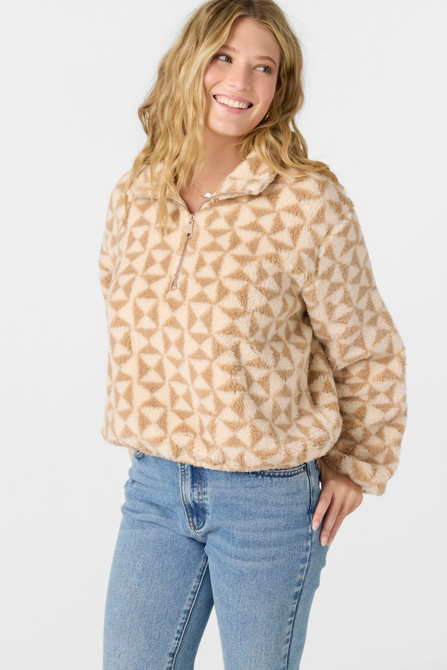 Kacey High Pile Fleece Pullover - Image 6