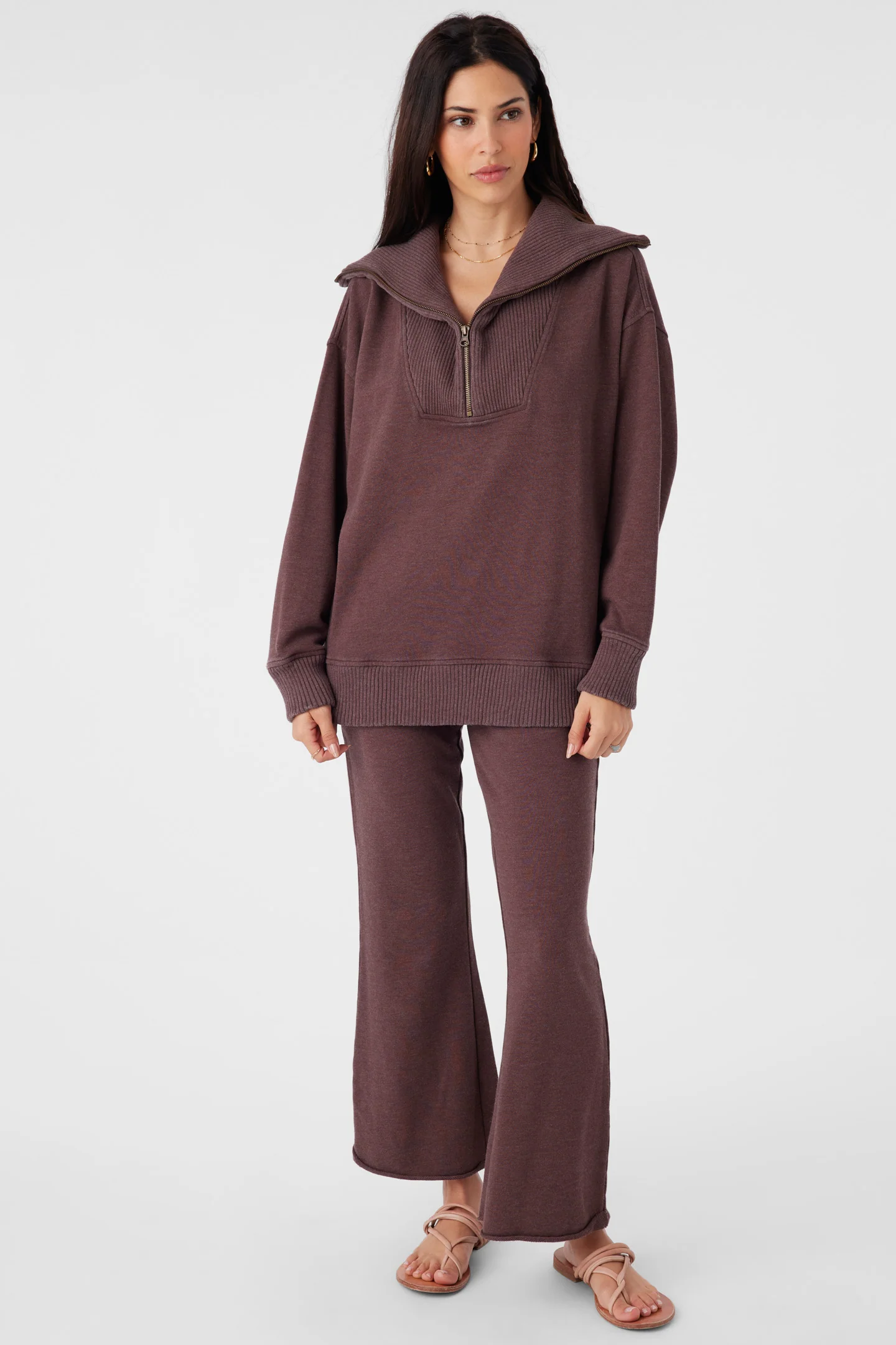 Karma French Terry Half Zip Pullover - Image 3