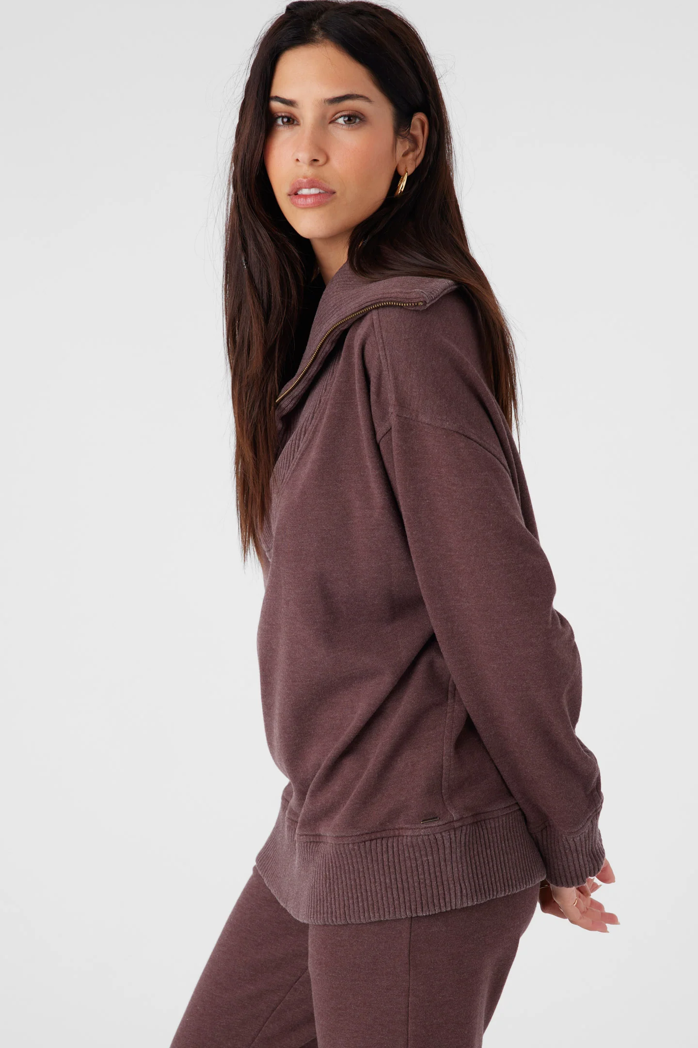 Karma French Terry Half Zip Pullover - Image 6
