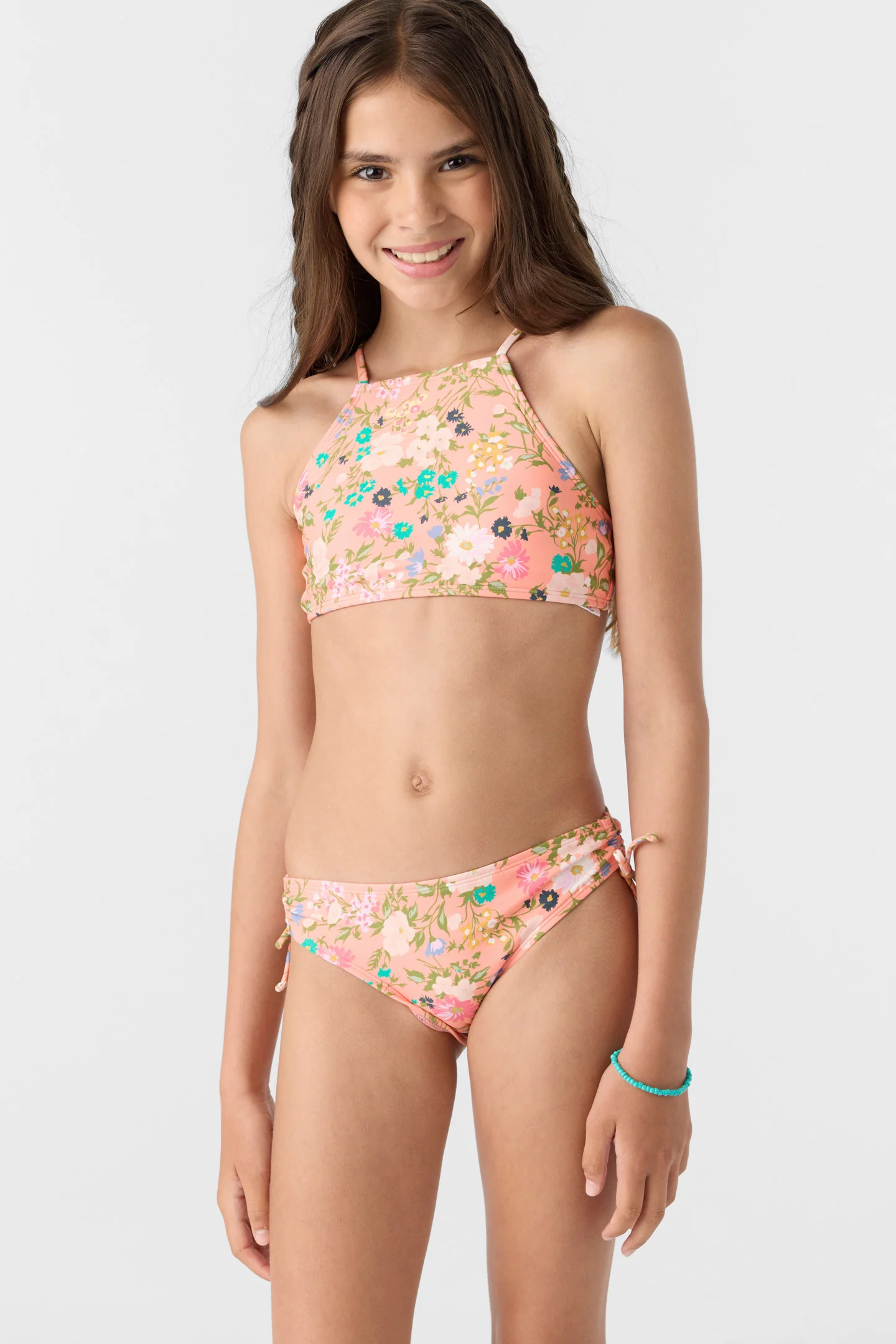 Girl's Kelly Floral High Neck Set - Image 5