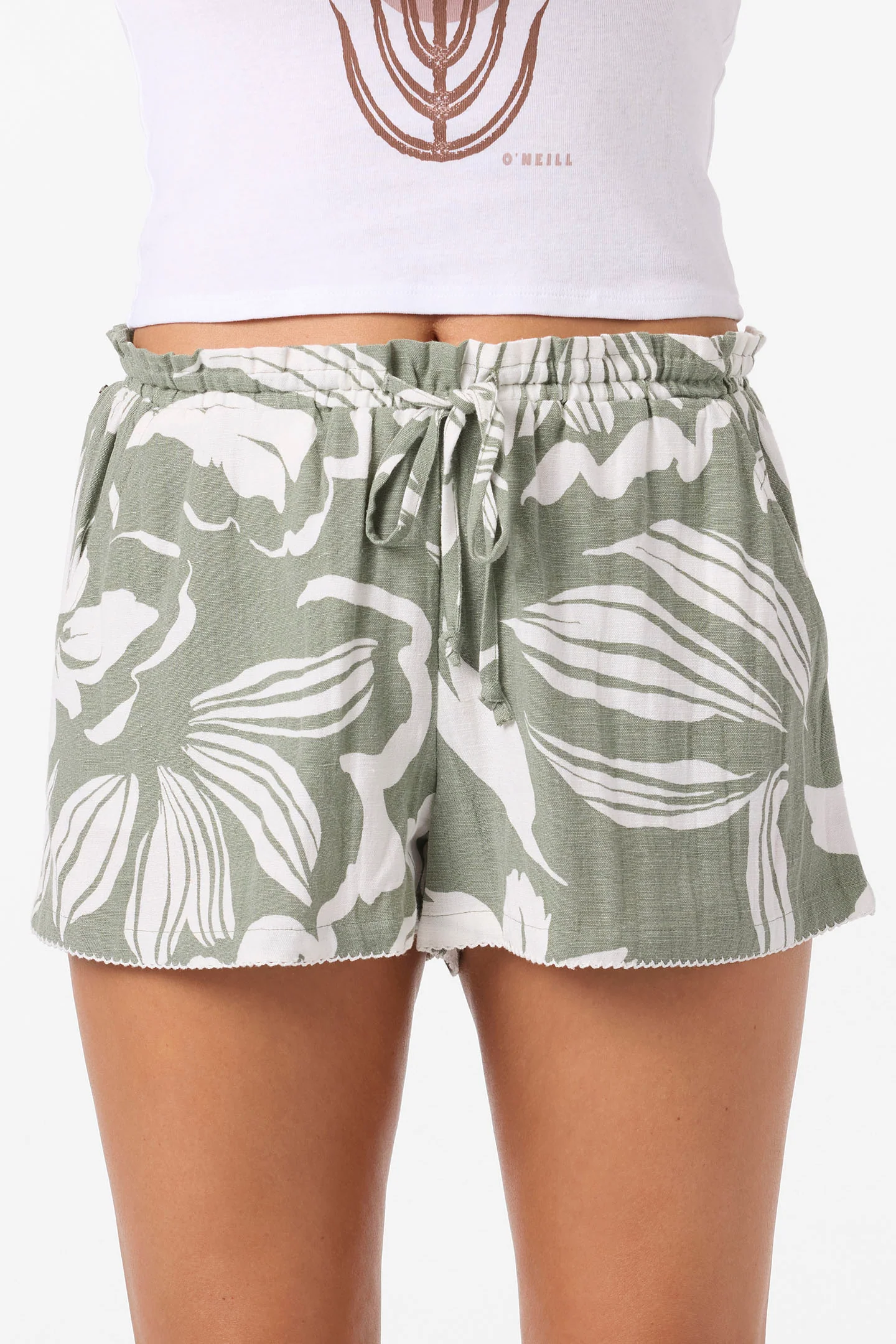 Layne Floral Beach Shorts - Image 3