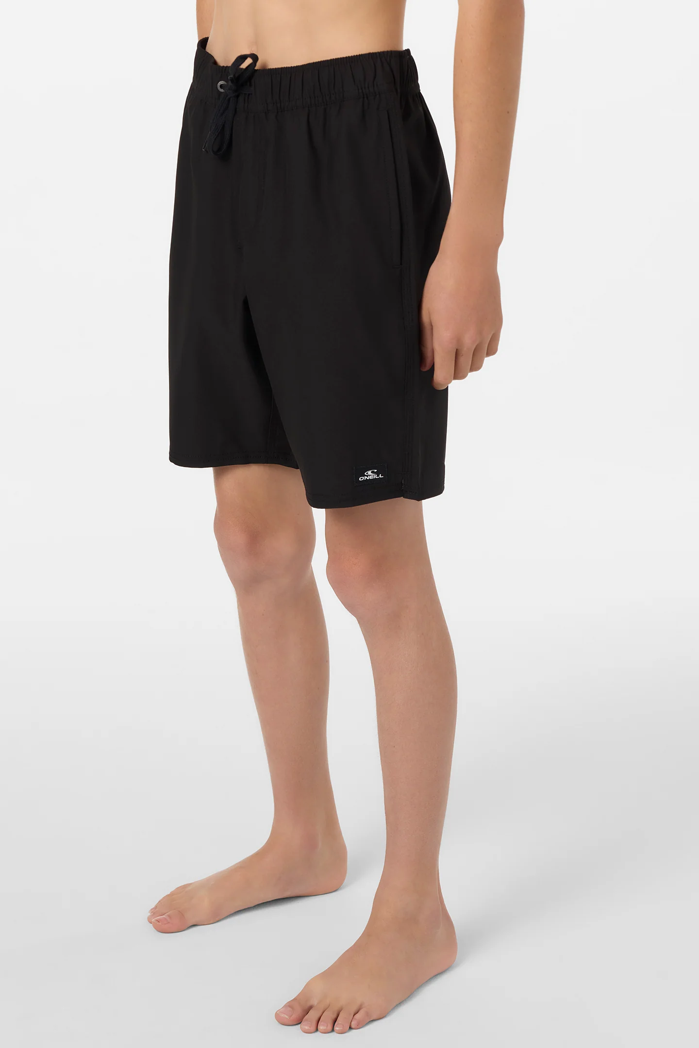 Boy's Lennox Hermosa Solid Volley 16" Swim Trunks - Image 3