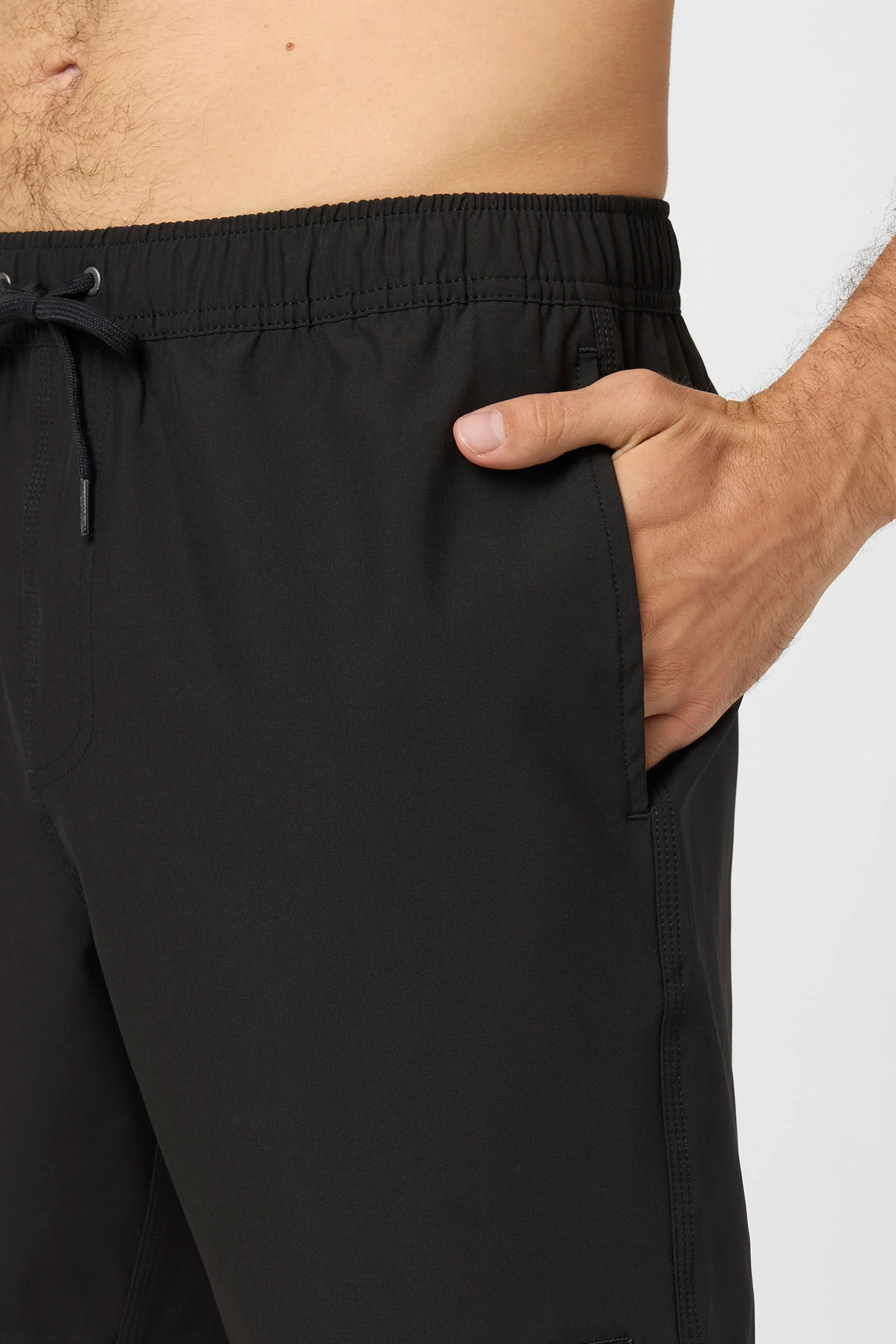 Lennox Hermosa Solid Volley 17" Swim Trunks - Image 4