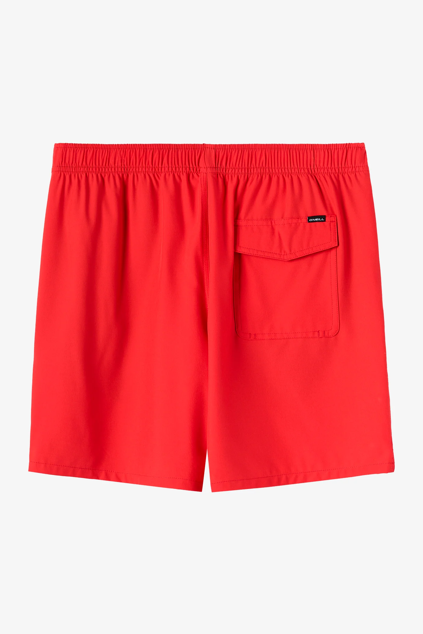 Lennox Hermosa Solid Elastic Waist 17" Swim Trunks - Image 7