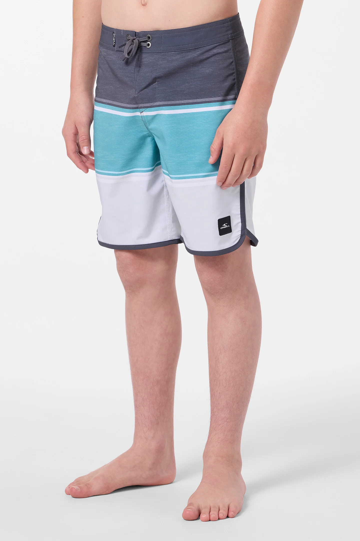 Boy's Lennox Scallop 16" Boardshorts - Image 3
