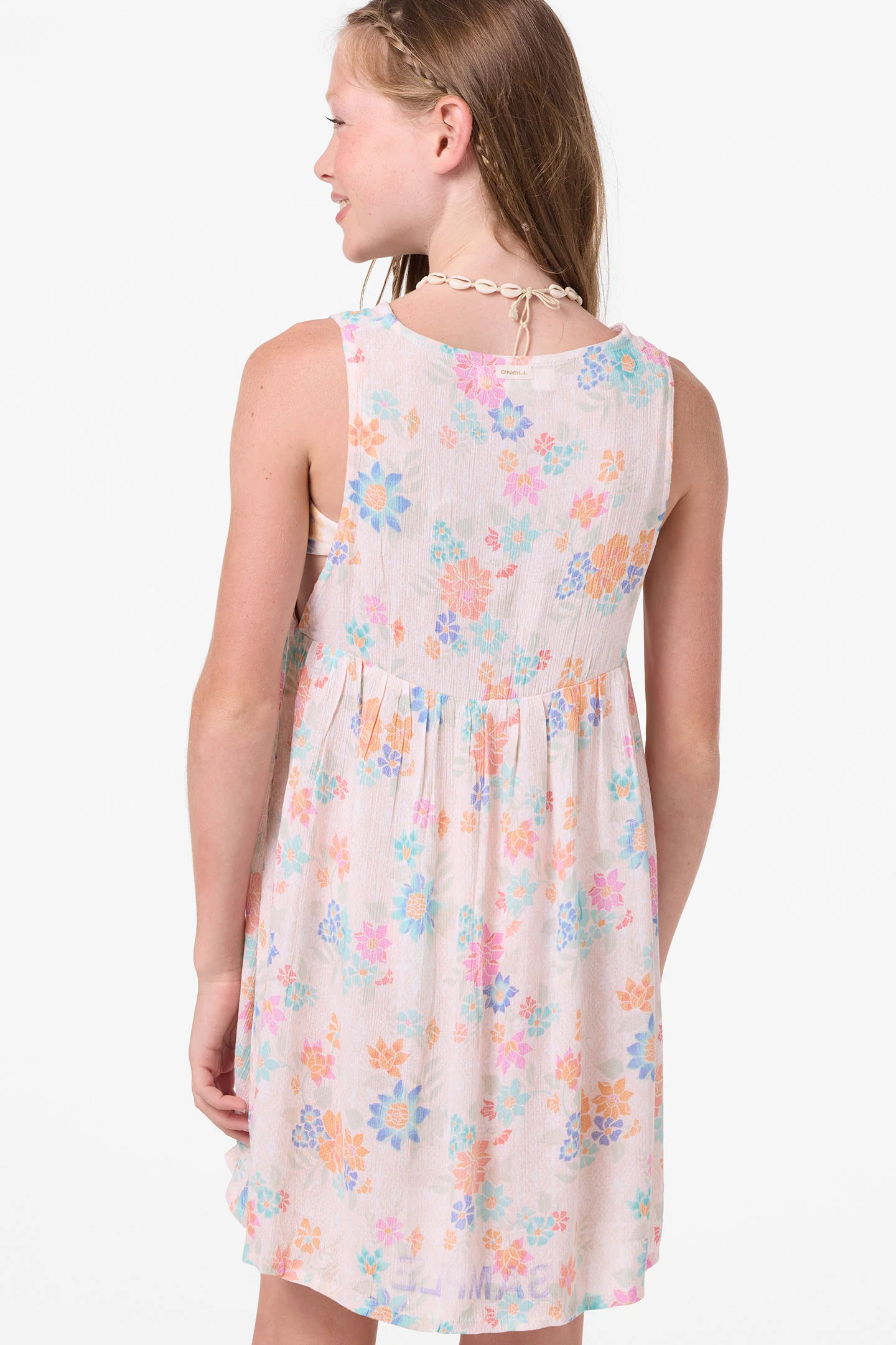 Girl's Letty Printed Cover Up Dress - Image 2