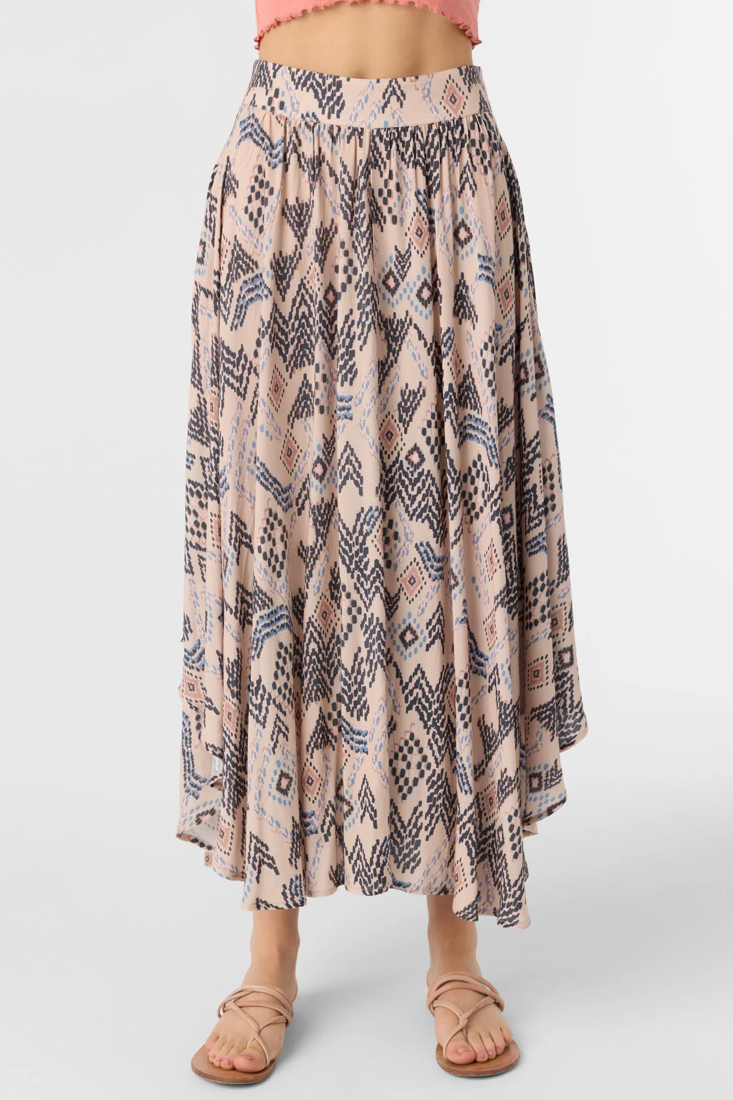 Marnie Palmer Print Midi Skirt - Image 4