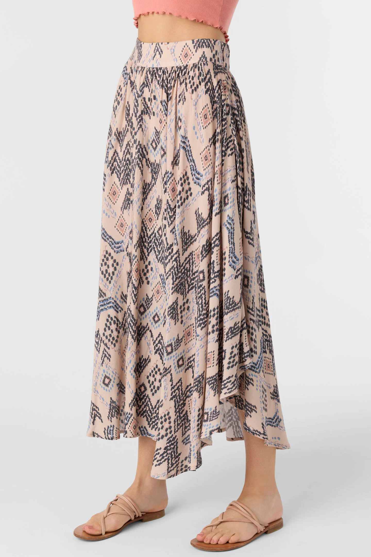 Marnie Palmer Print Midi Skirt - Image 5