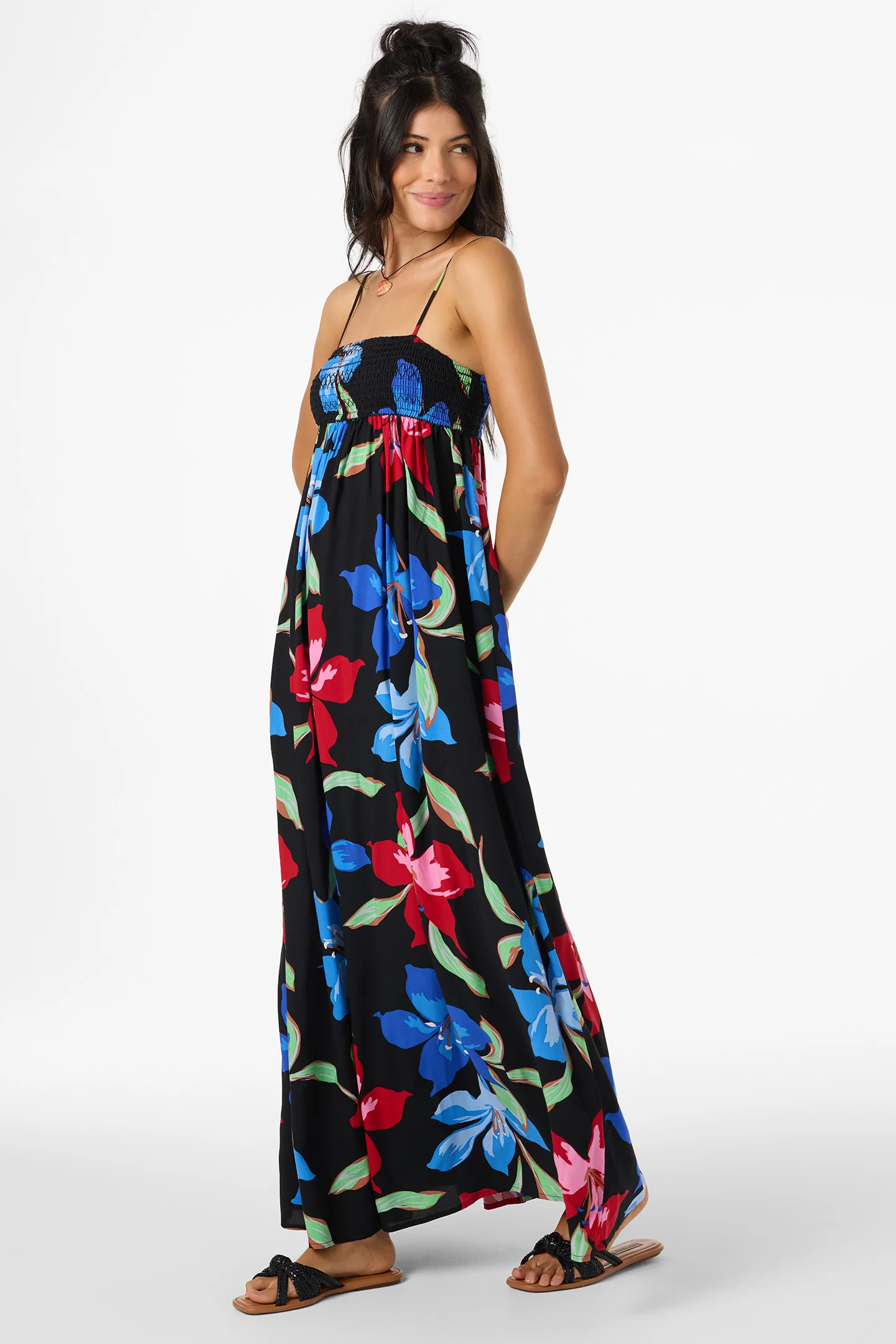 Nickie Floral Maxi Dress - Image 5
