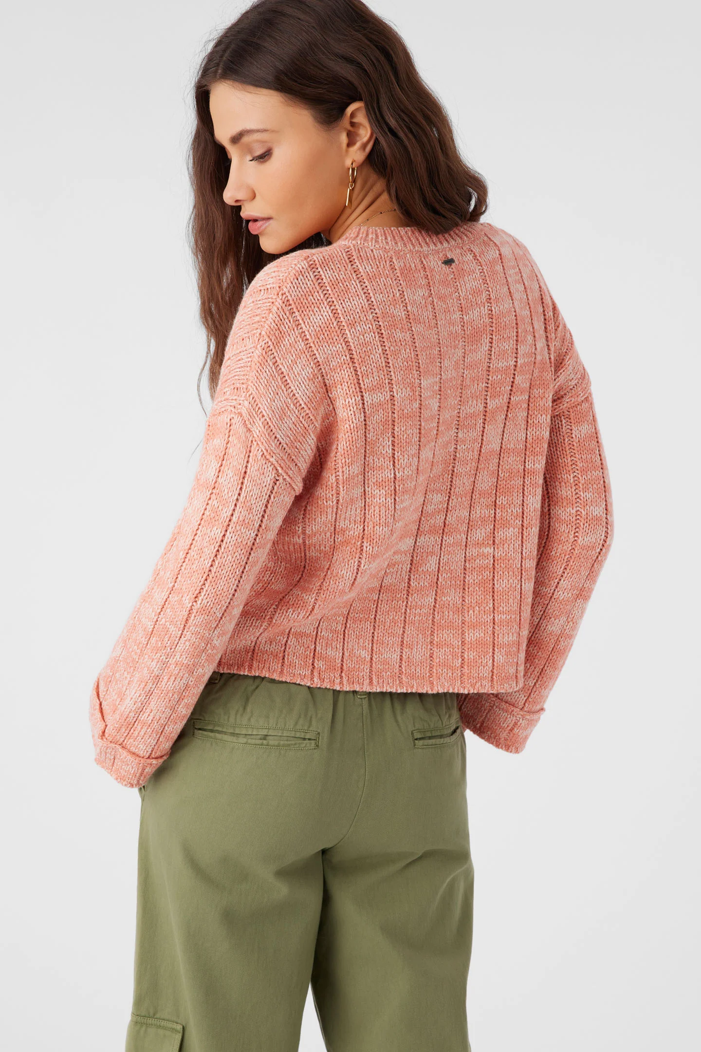 Oceanfront Henley Long Sleeve Sweater - Image 4