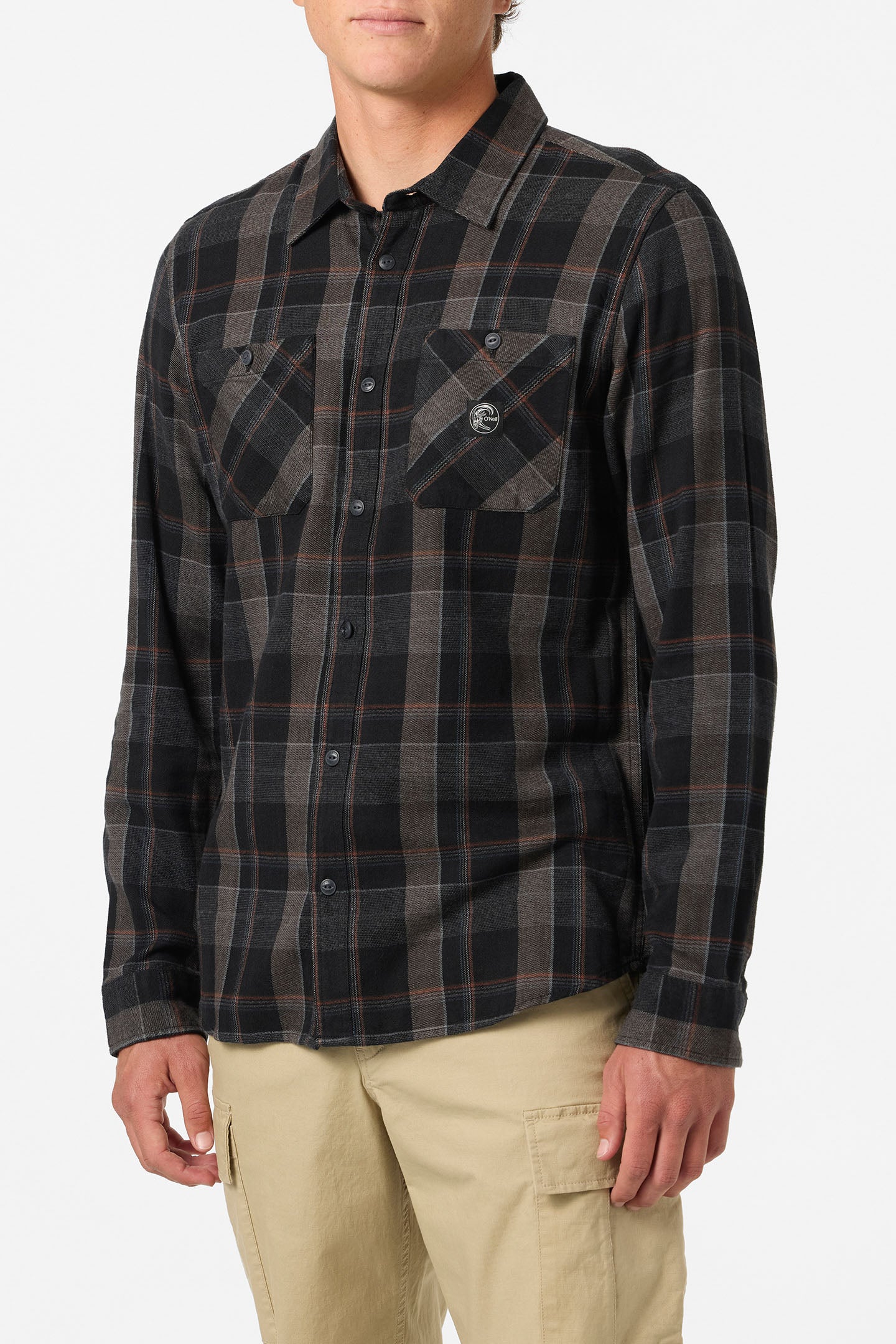 O'Riginals Clashed Flannel Standard Fit Long Sleeve Shirt - Image 3