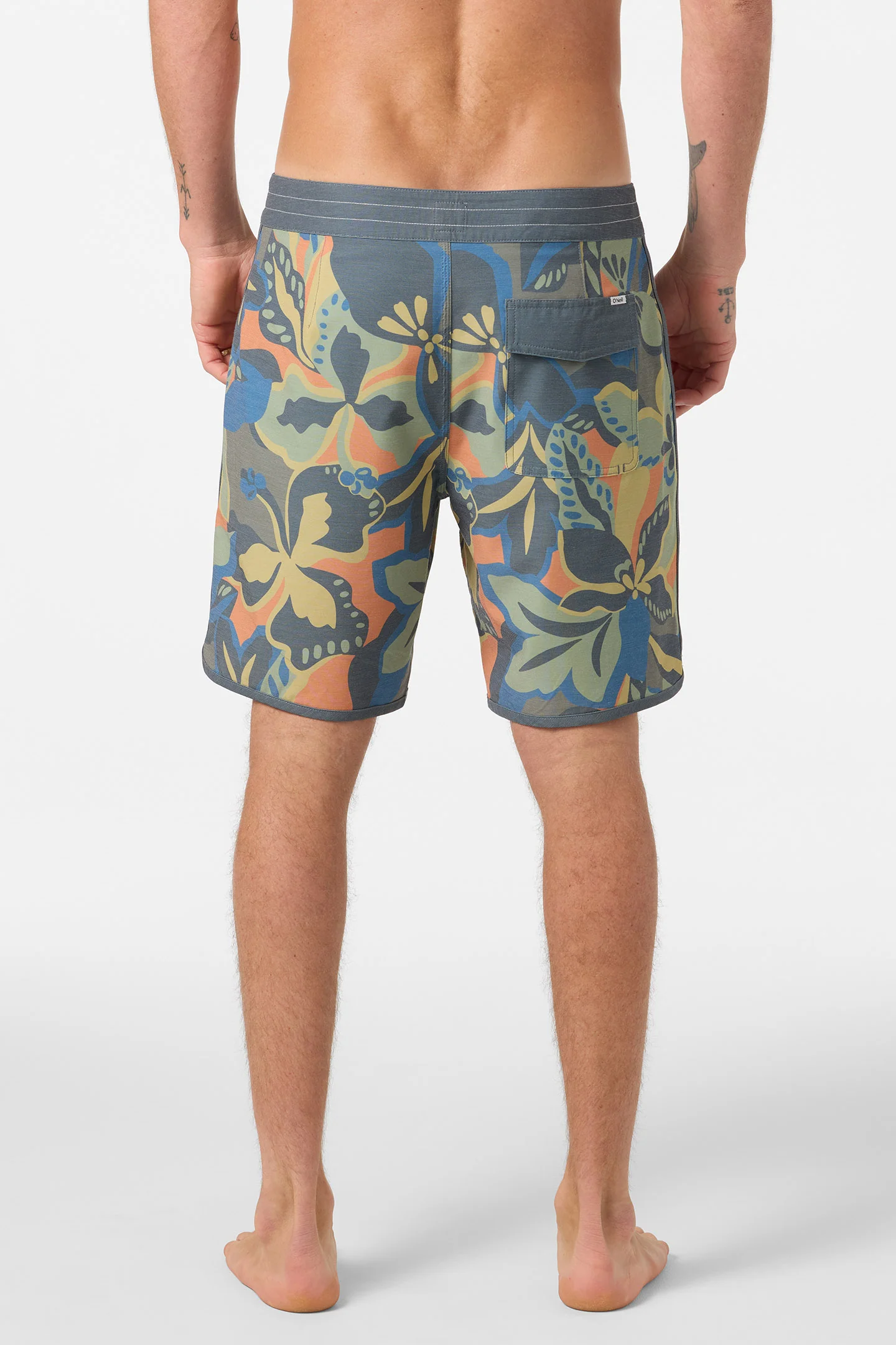 O'Riginals Print Scallop 18" Boardshorts - Image 5