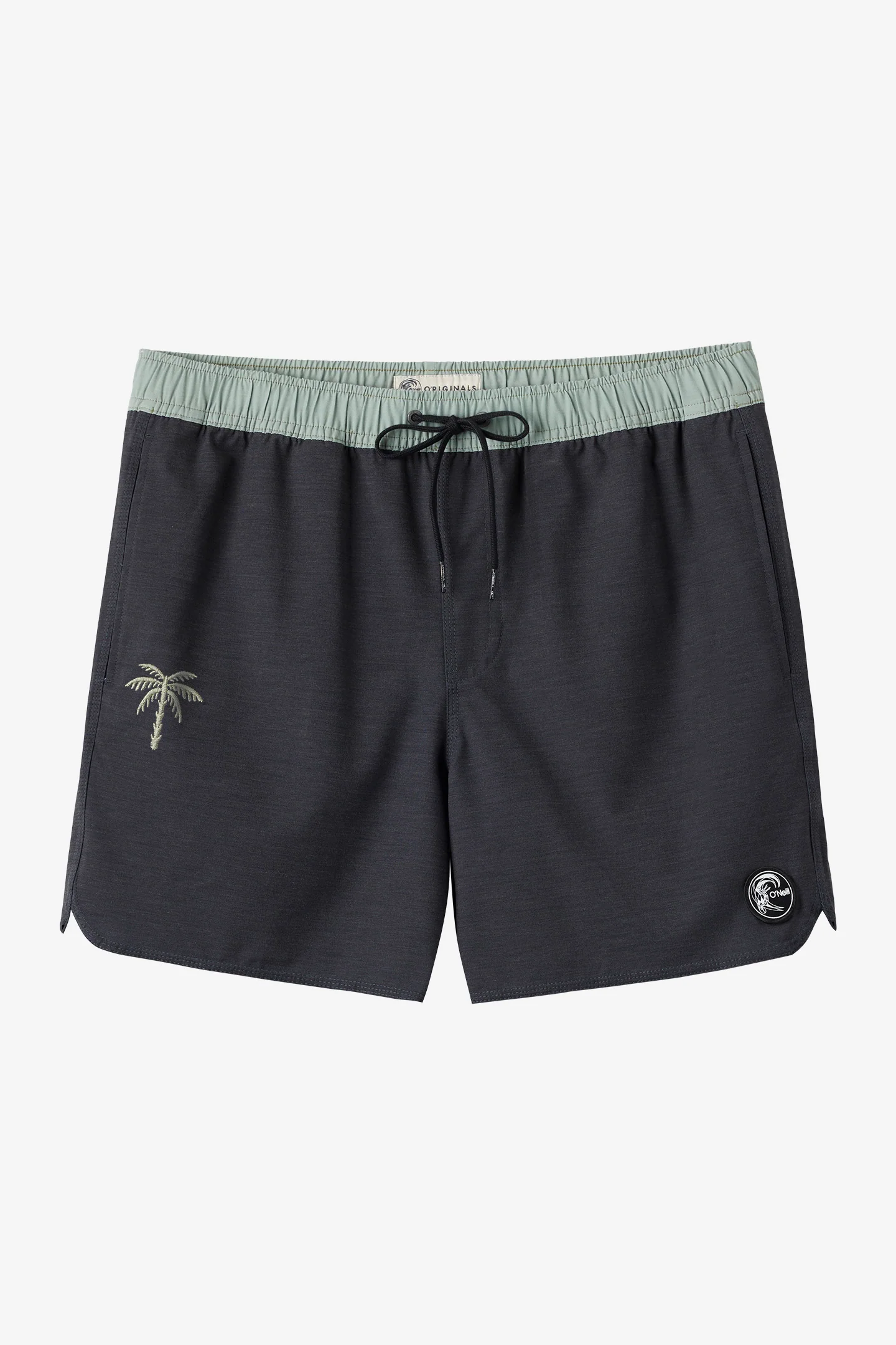 O'Riginals Solid Scallop 16" Swim Trunks
