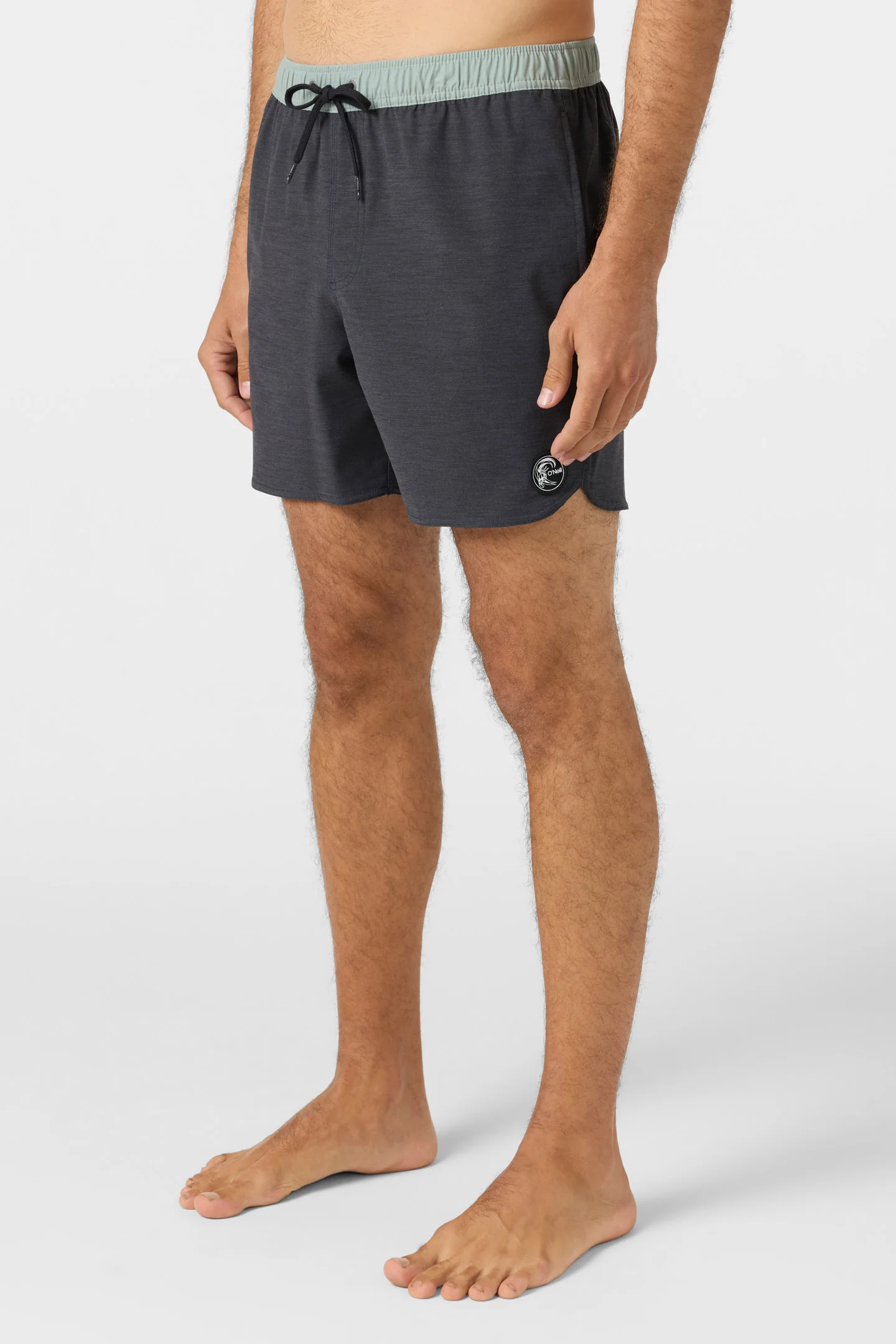 O'Riginals Solid Scallop 16" Swim Trunks - Image 3